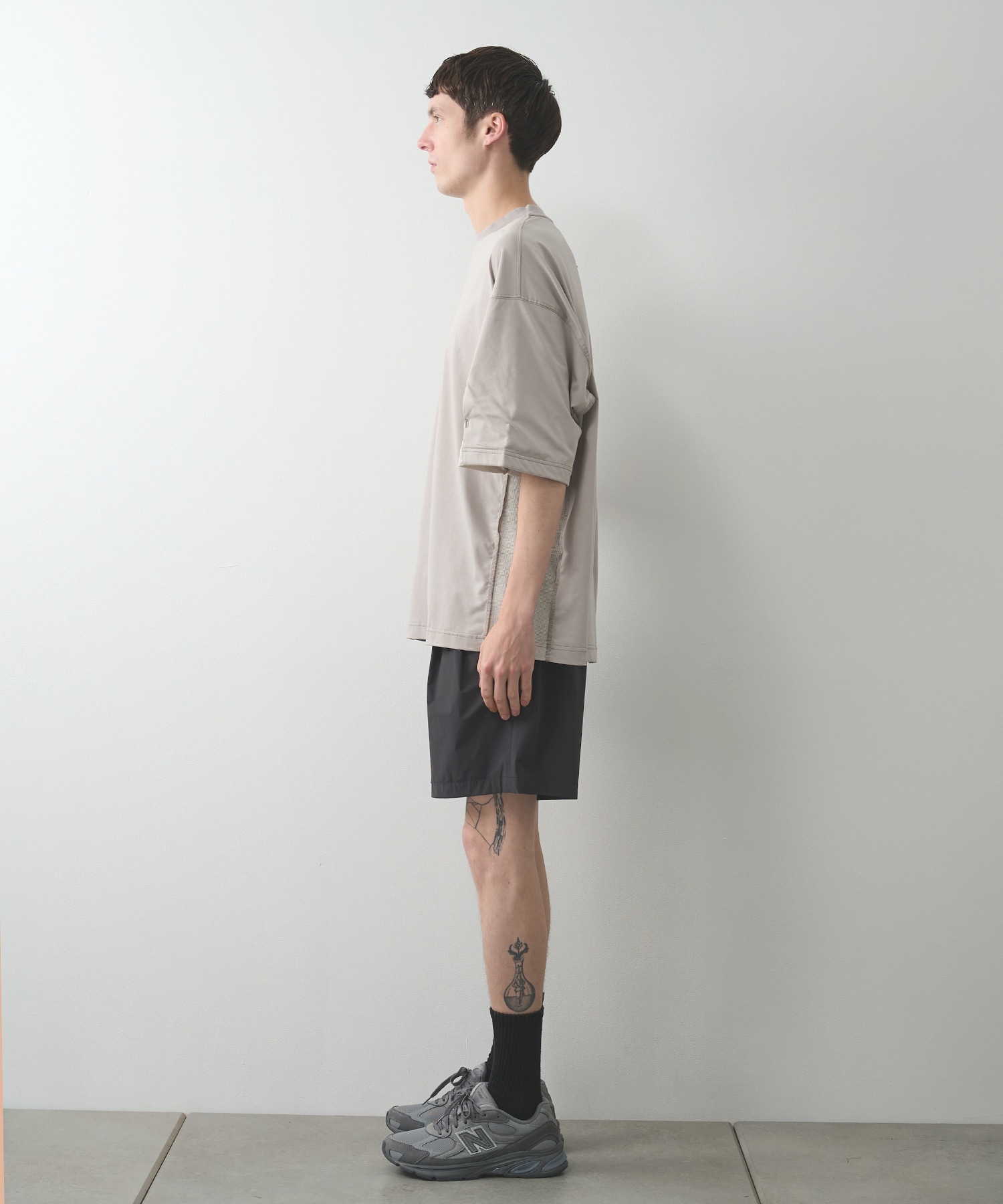 9251-CS53-015 SIDE-PANEL T-SHIRT N.HOOLYWOOD