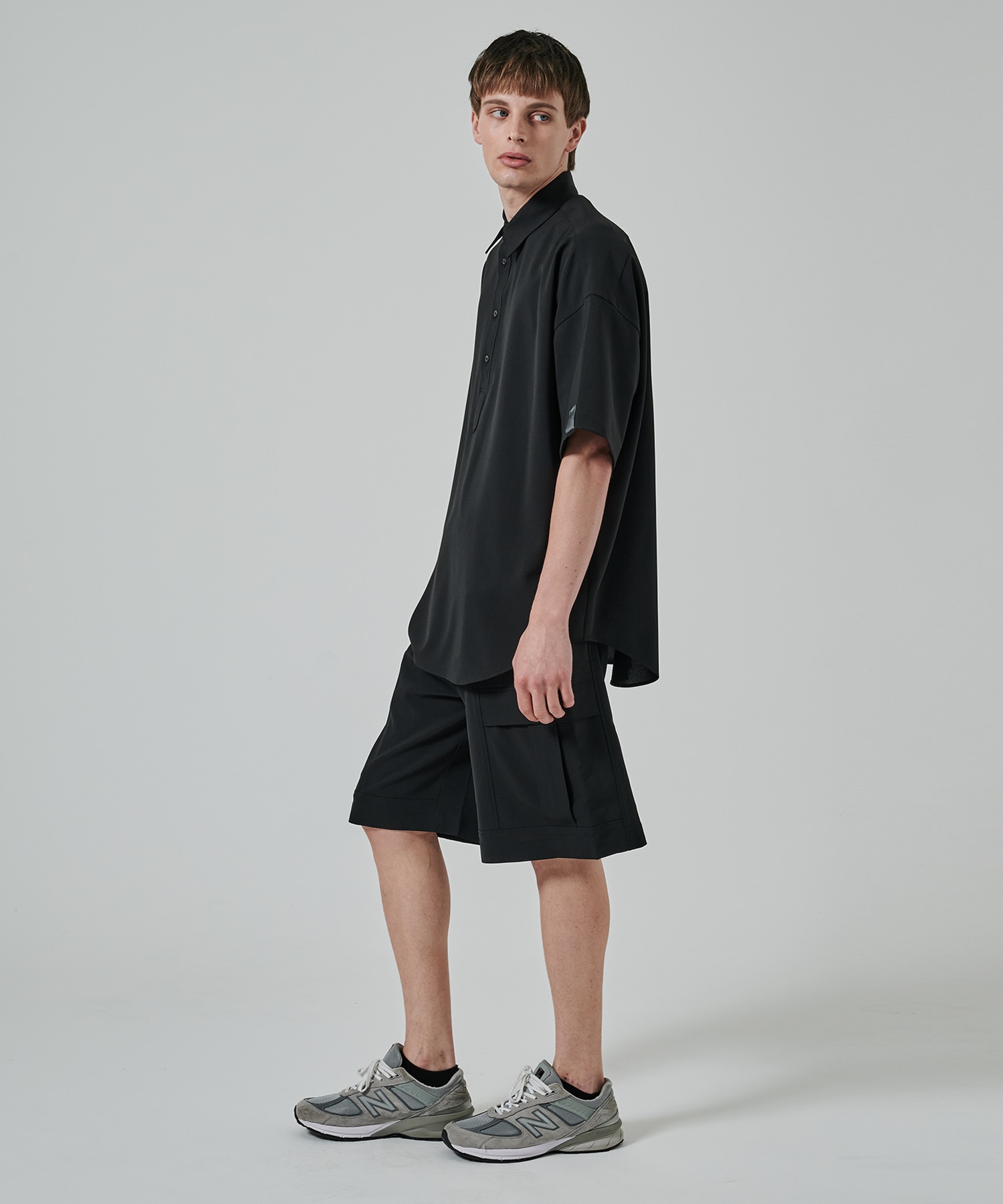 2251-SH56-003 PULLOVER HALF SLEEVE SHIRT N.HOOLYWOOD
