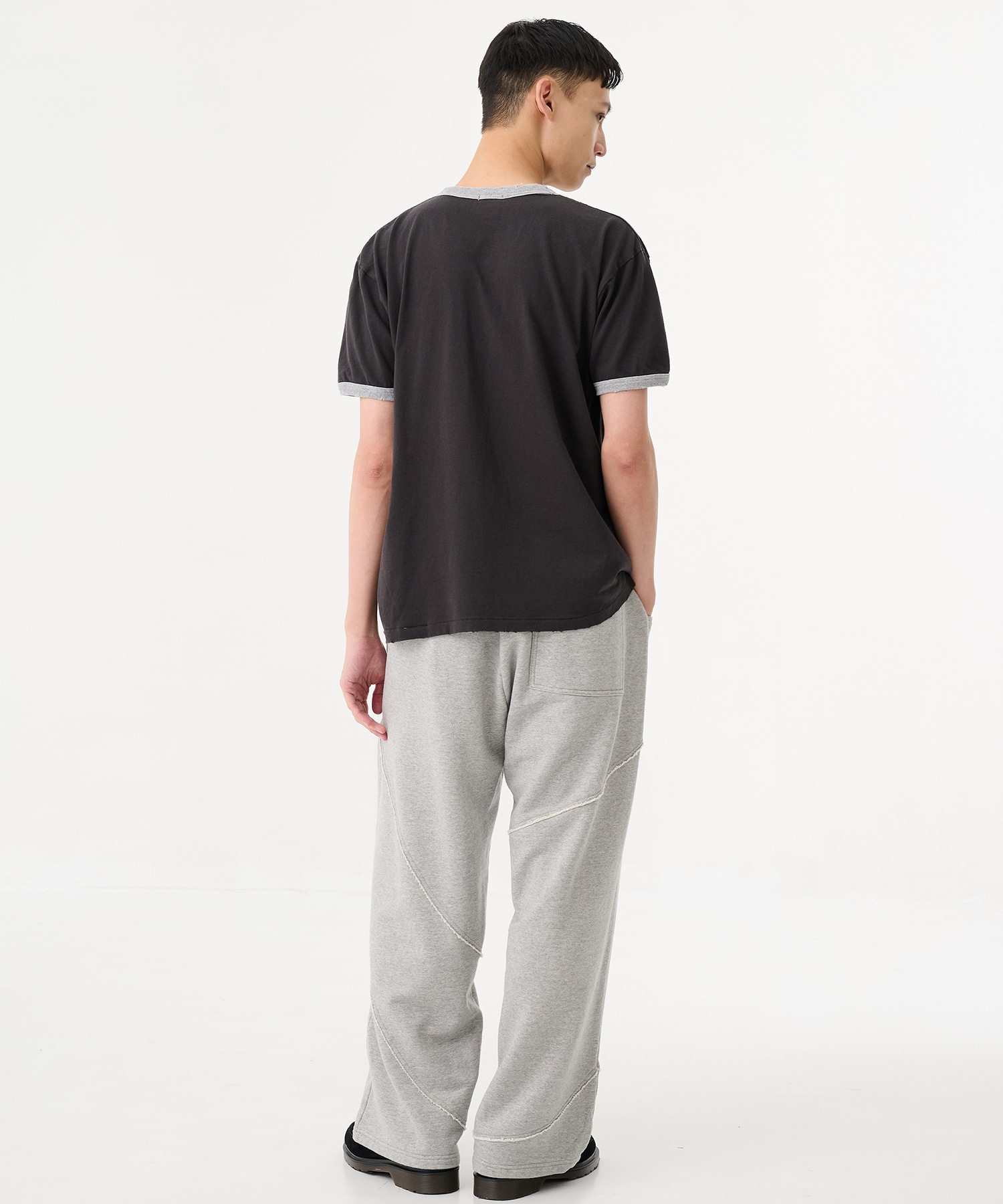 別注 DAMAGE RINGER TEE JieDa