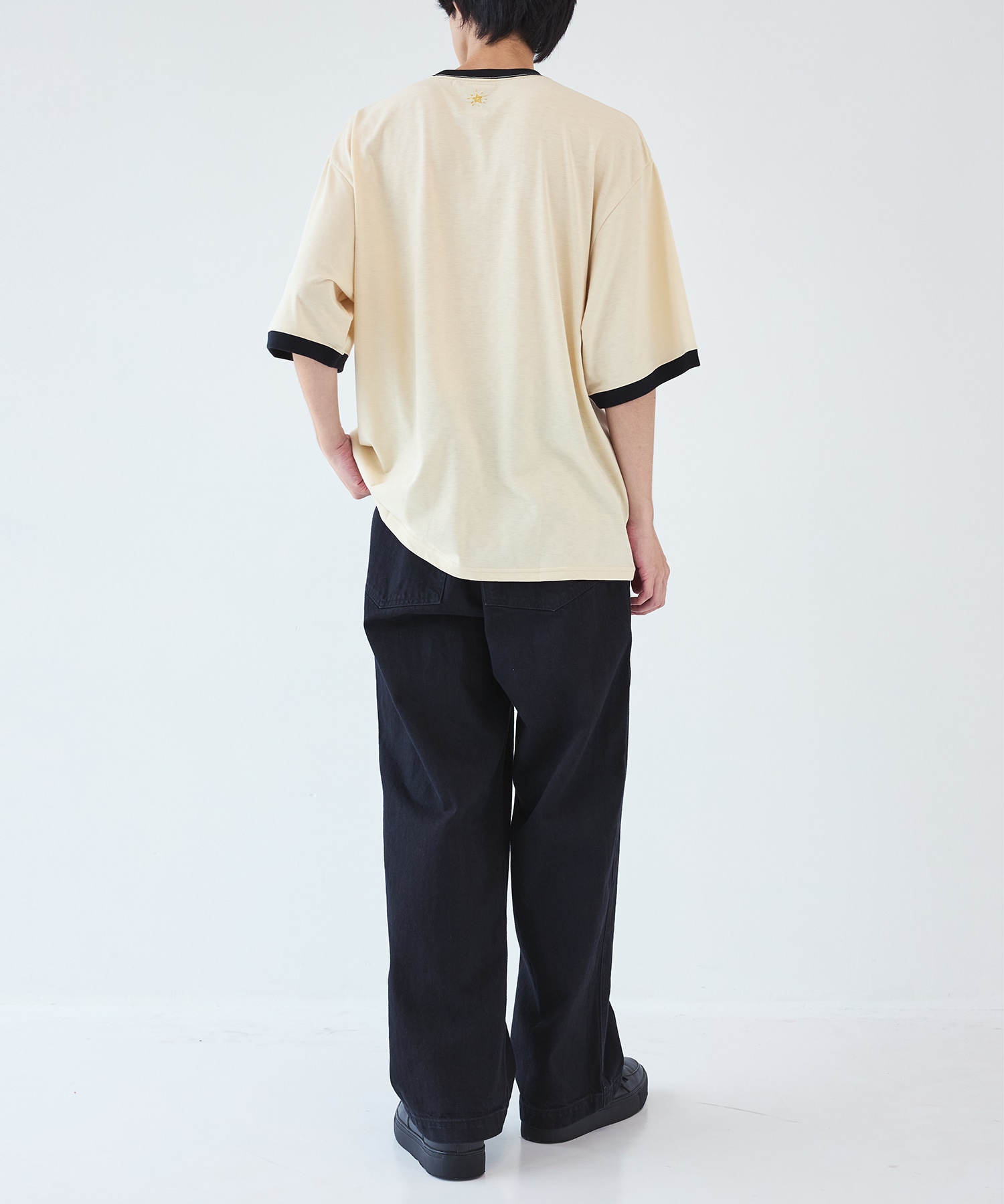 別注 RINGER TEE FACCIES