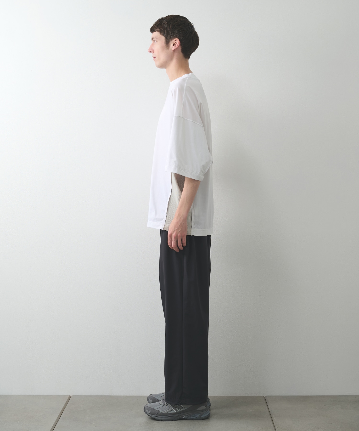 〈別注〉メッシュ切り替えミルスペックTEE N.HOOLYWOOD