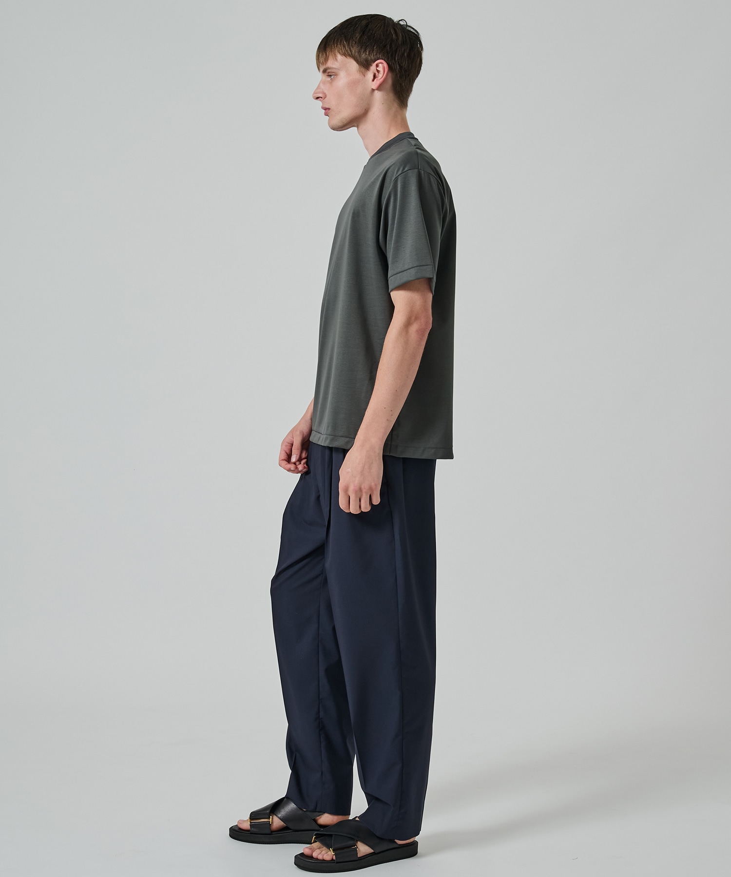 アイスワイドテーパードパンツ STUDIOUS