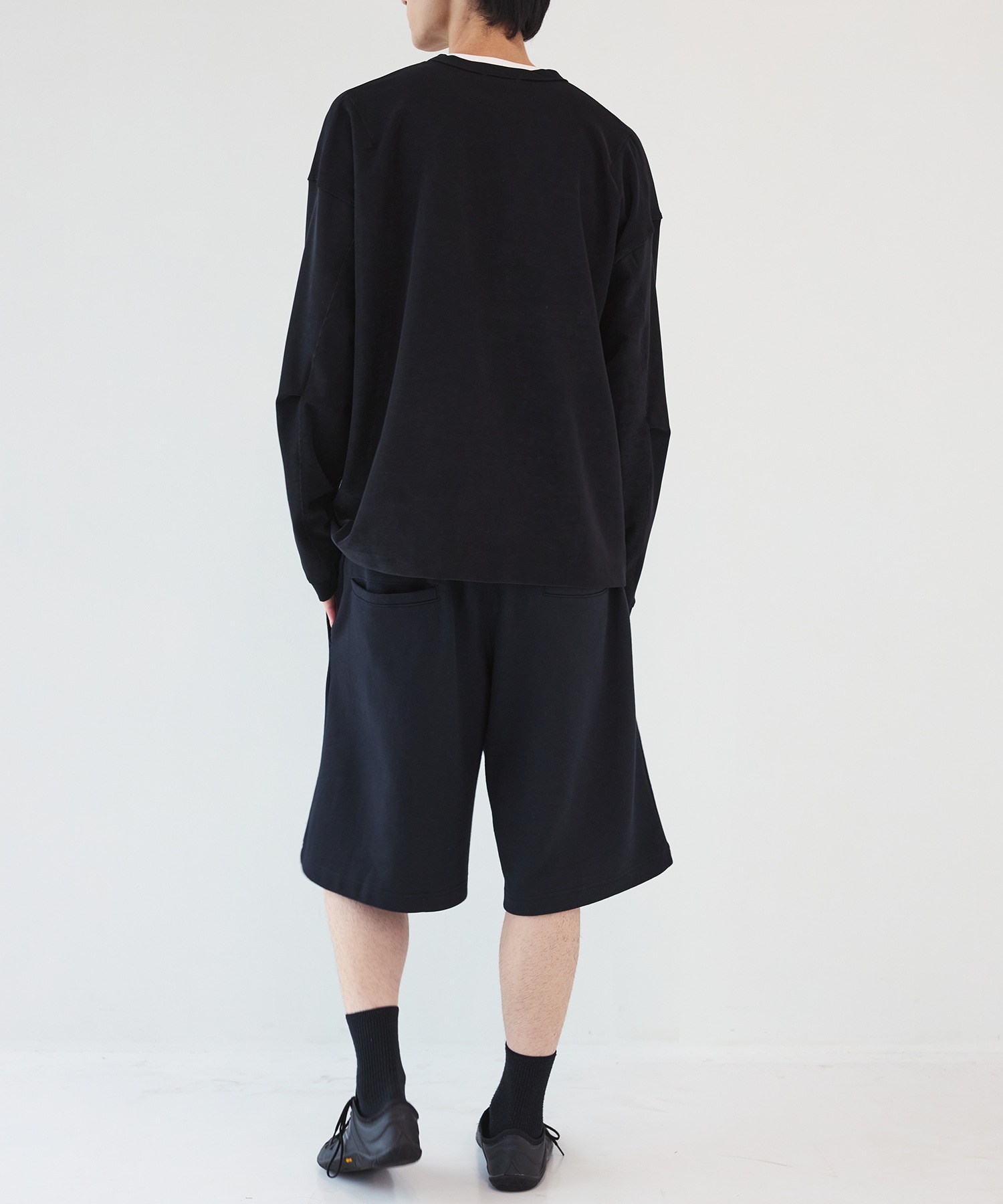 別注SWEAT TUCKED SHORTS JOHN LAWRENCE SULLIVAN