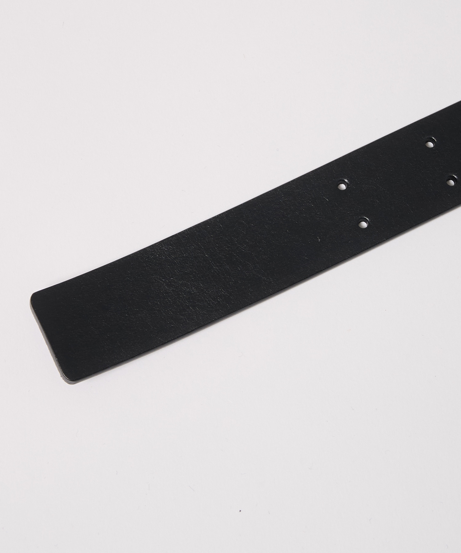 LEATHER DOUBLE PRONG BELT STUDIOUS