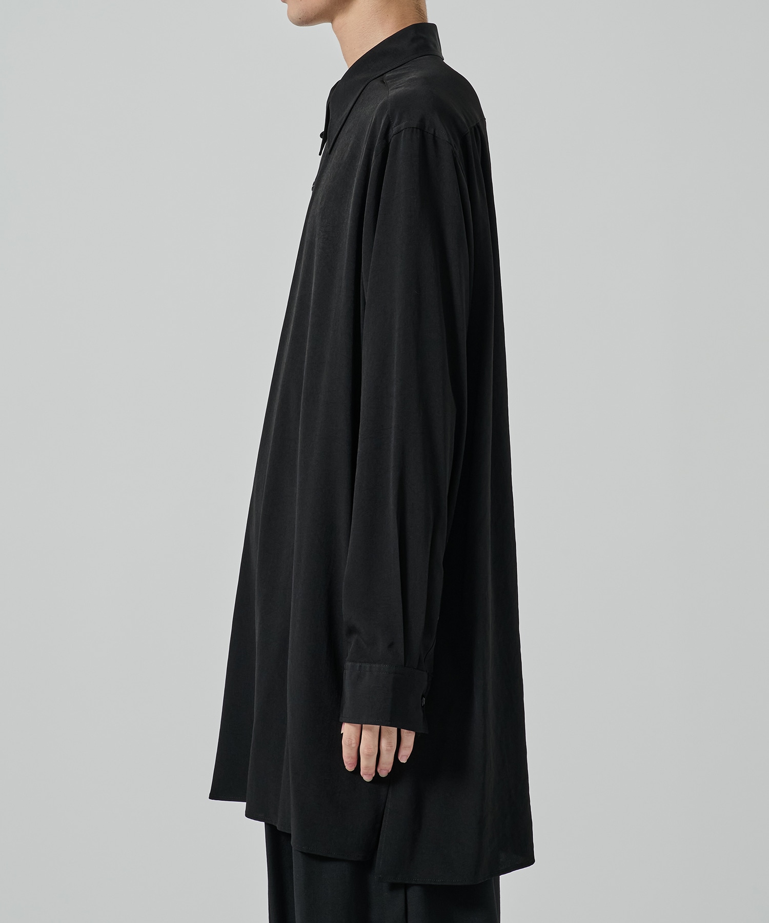 CREPE DE CHINE CHANPA SHIRT GroundY