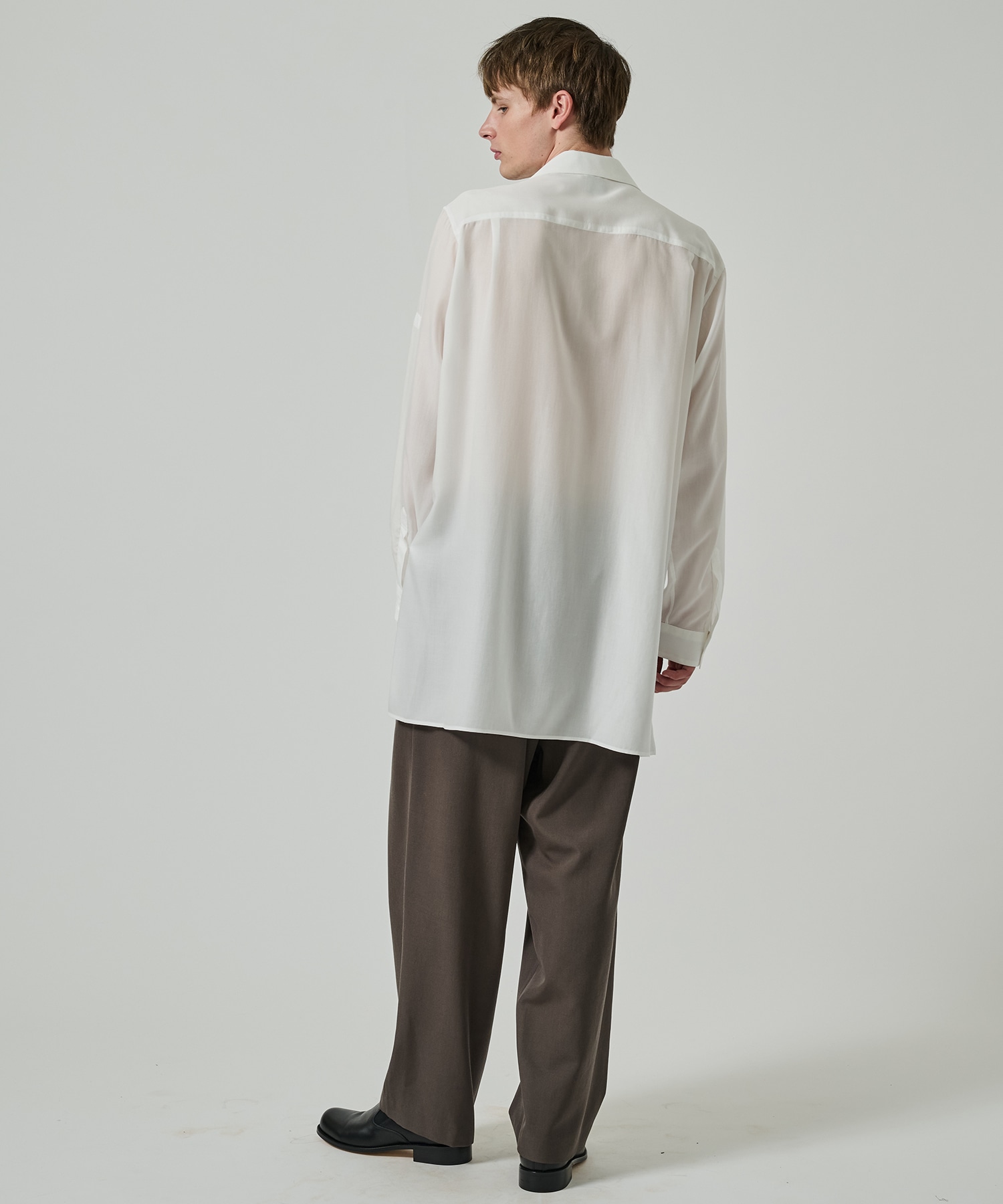 SUIT CDH OPEN COLLAR SHIRT Yohji Yamamoto