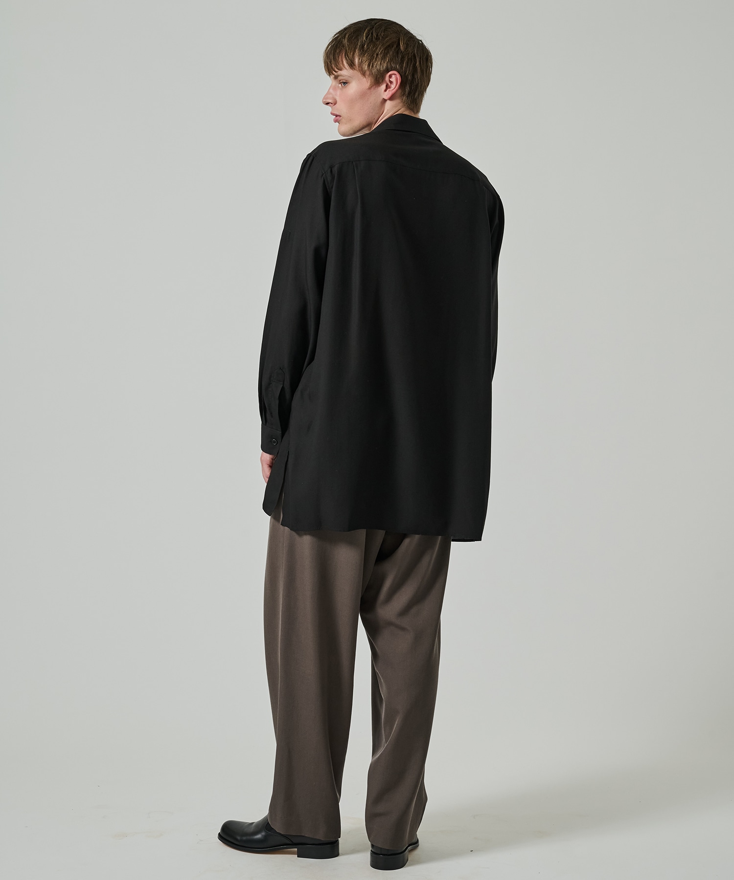 SUIT CDH OPEN COLLAR SHIRT Yohji Yamamoto