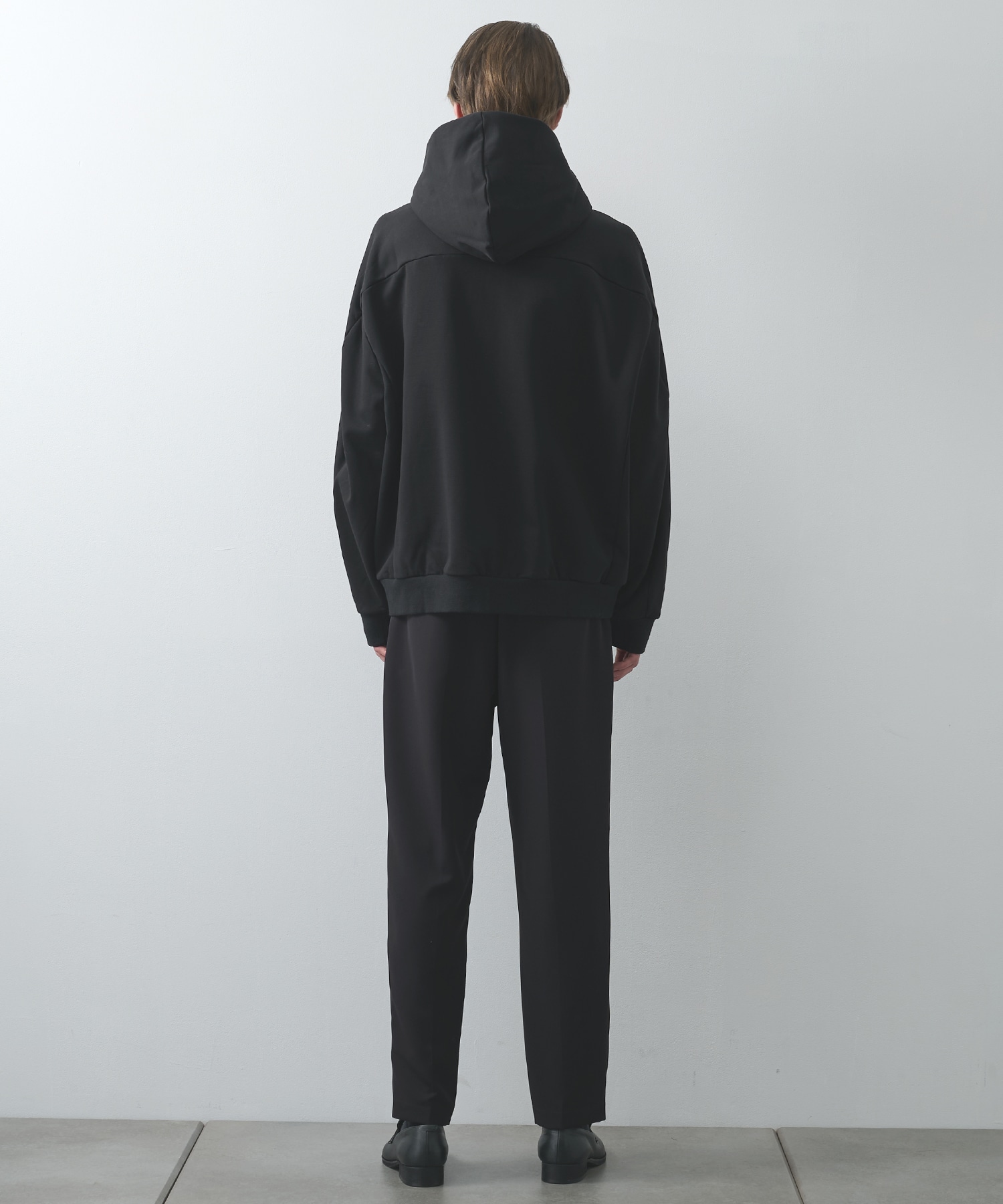 CO STRECH TERRY ZIP UP HOODIE ATTACHMENT