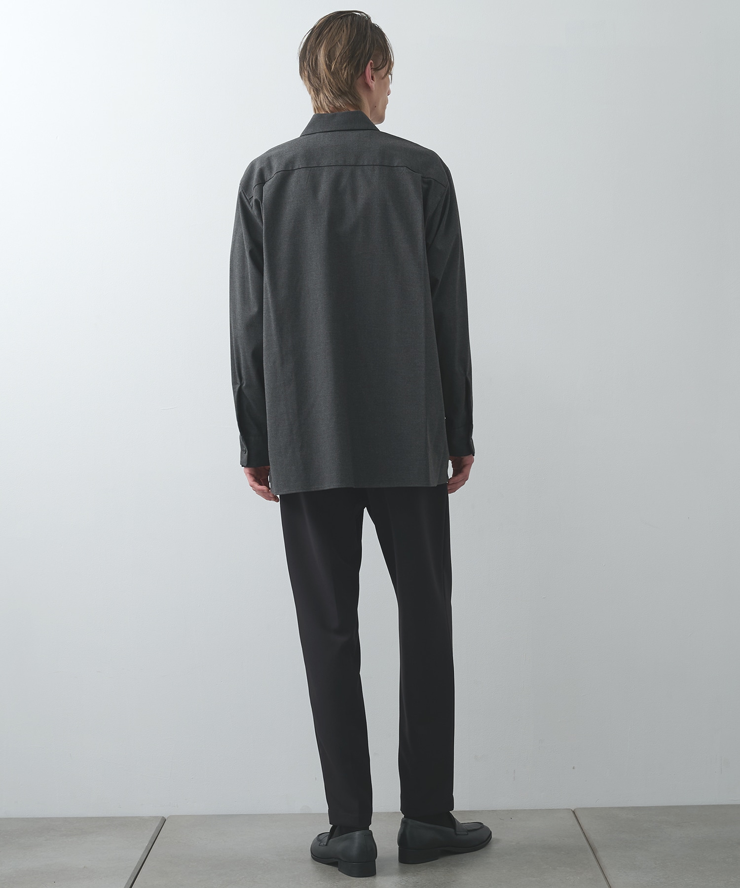ストラクチャーオーバーシャツ STUDIOUS