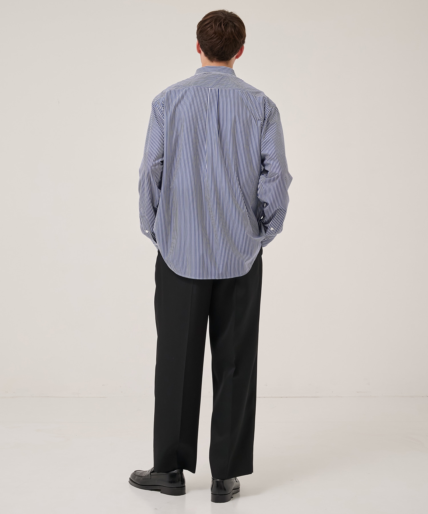 別注 46G Modest Stripe Shirt KANEMASA PHIL.