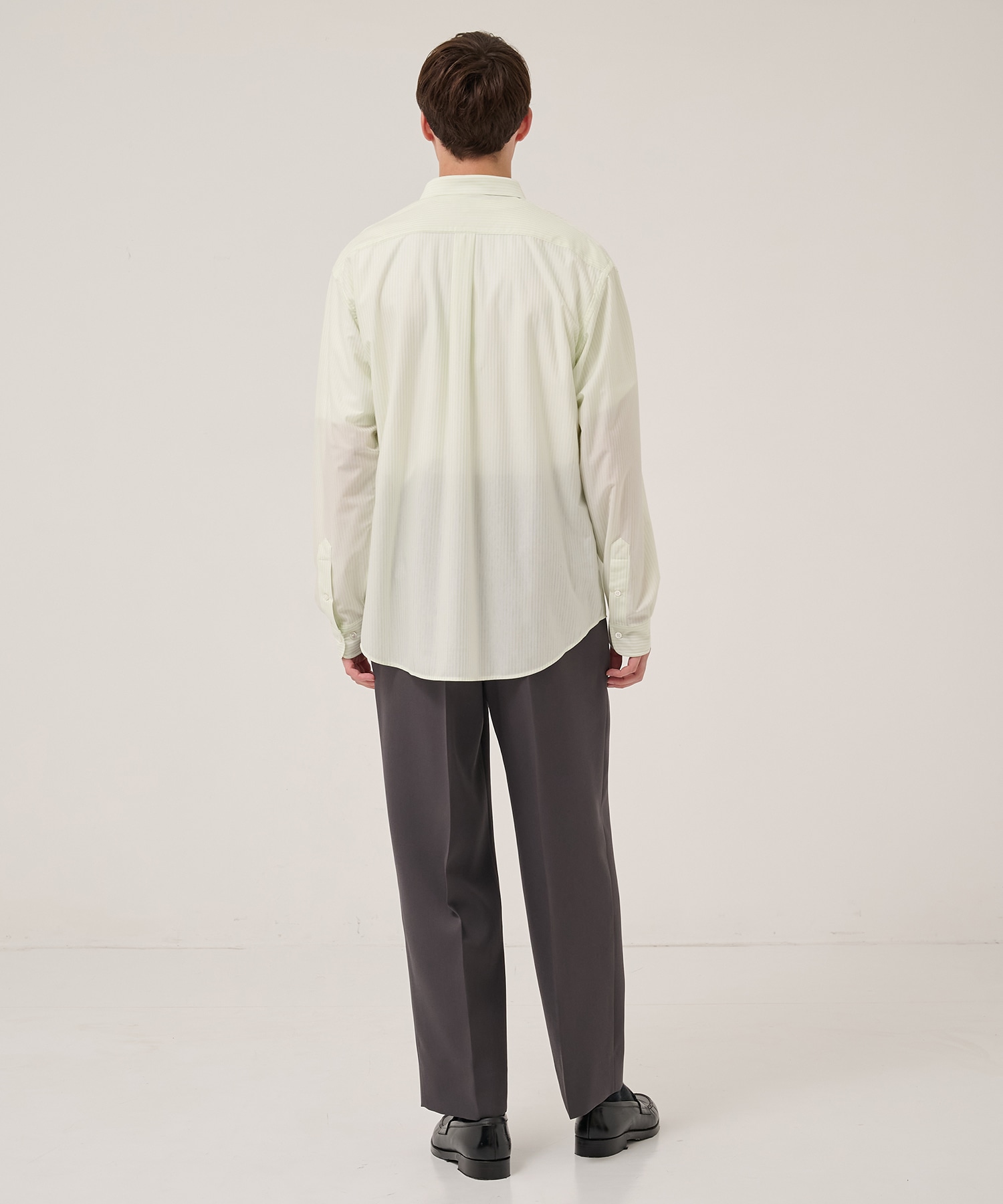 別注 46G Modest Stripe Shirt KANEMASA PHIL.