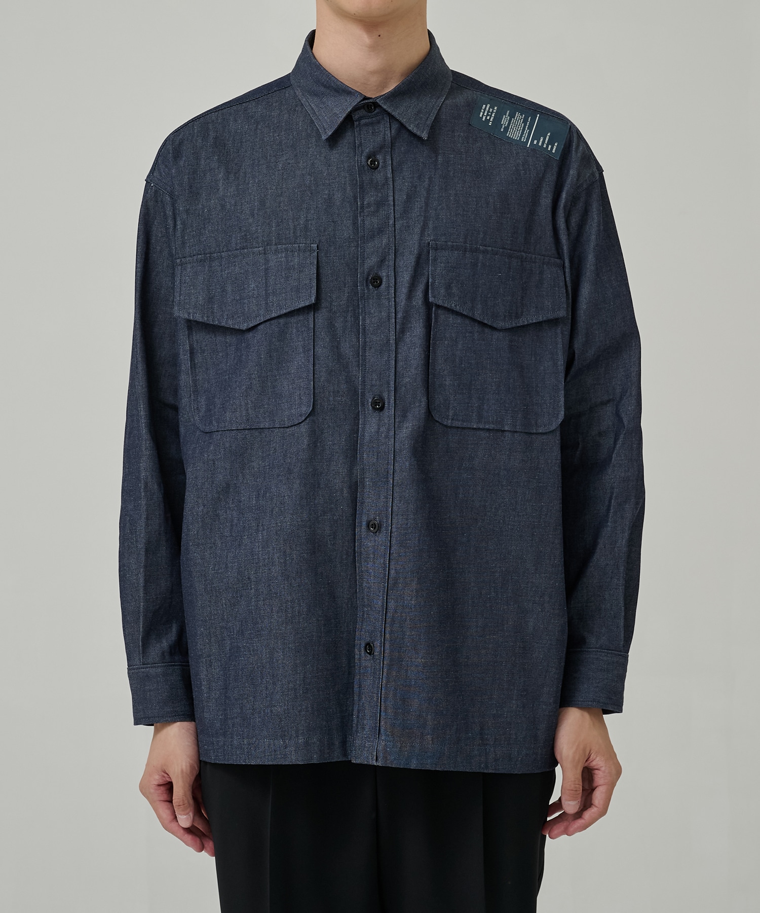 別注 DENIM L/S SHIRTS N.HOOLYWOOD