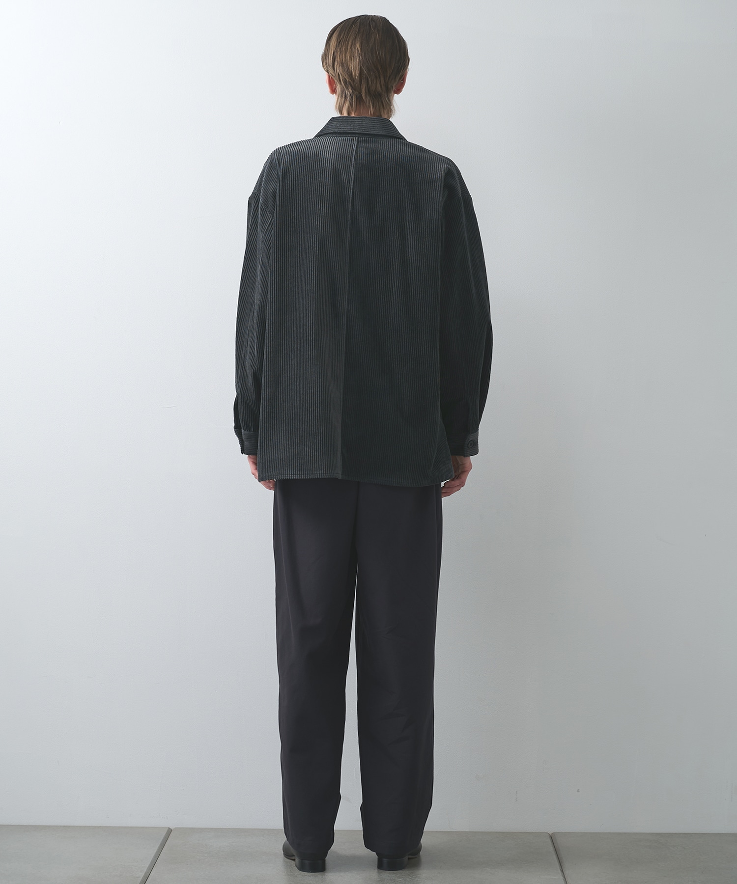 Corduroy shirt jacket STILL BY HAND