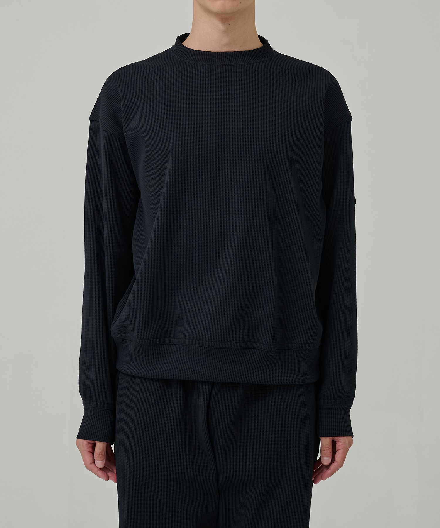 別注 WAFFLE P/O SWEAT N.HOOLYWOOD