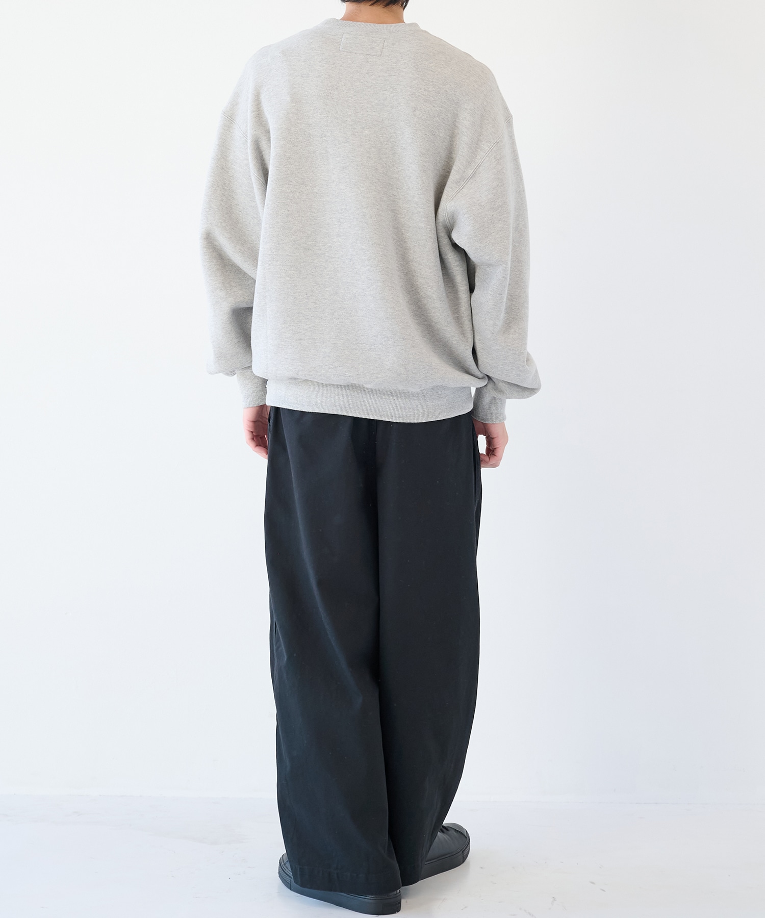 MIDDLE WEIGHT CREW NECK SWEAT SHIRT ( TYPE-1 ) WACKO MARIA