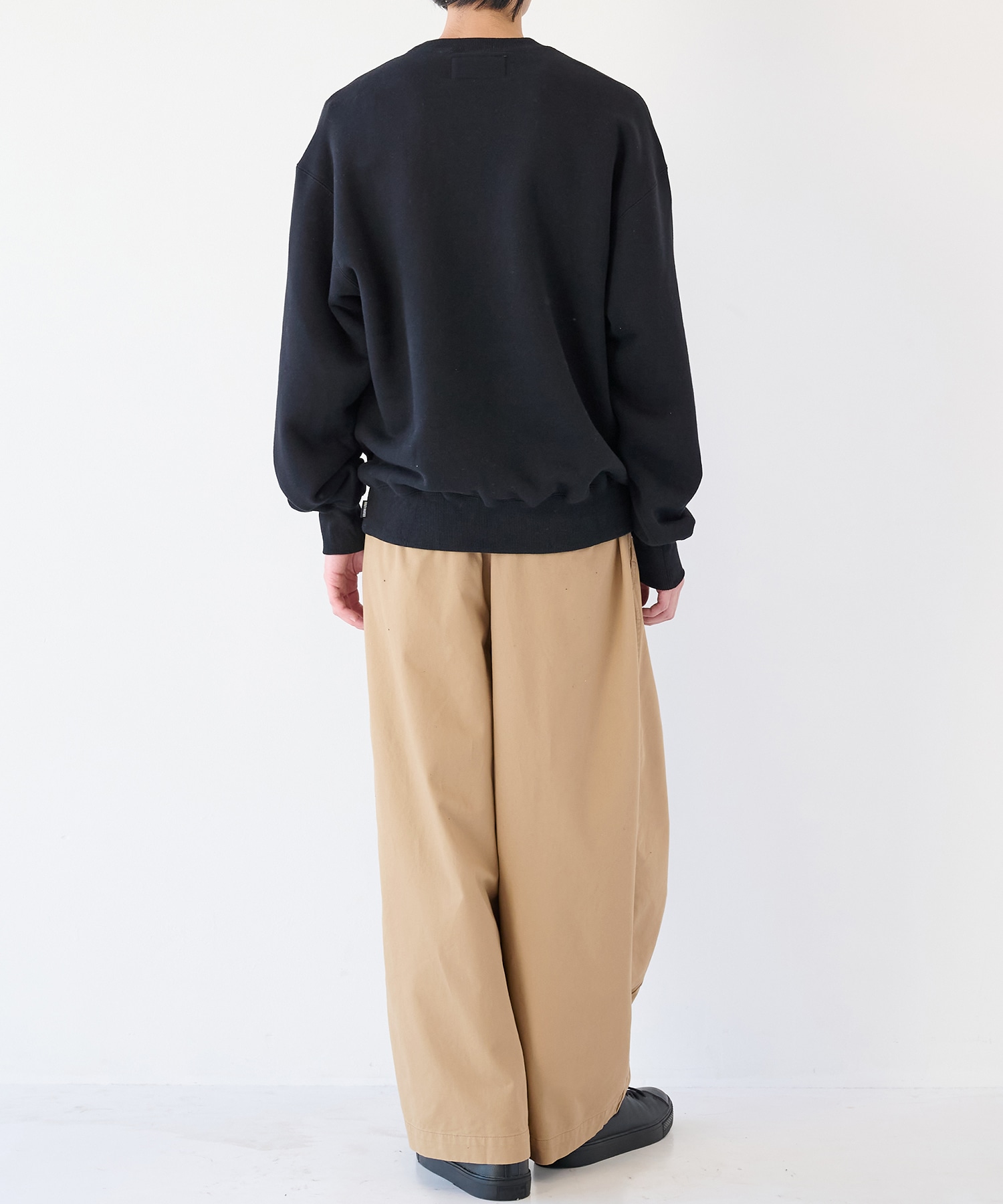 MIDDLE WEIGHT CREW NECK SWEAT SHIRT ( TYPE-1 ) WACKO MARIA