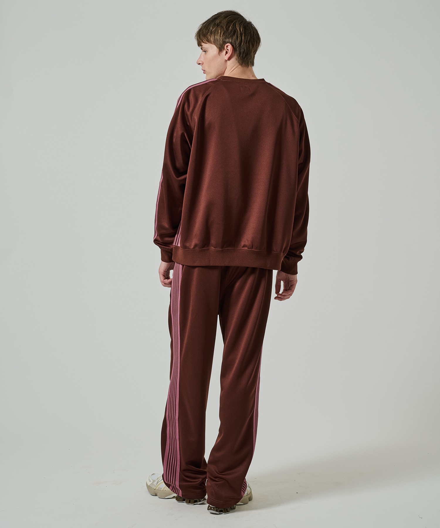 Track Crew Neck Shirt - Poly Smooth NEEDLES