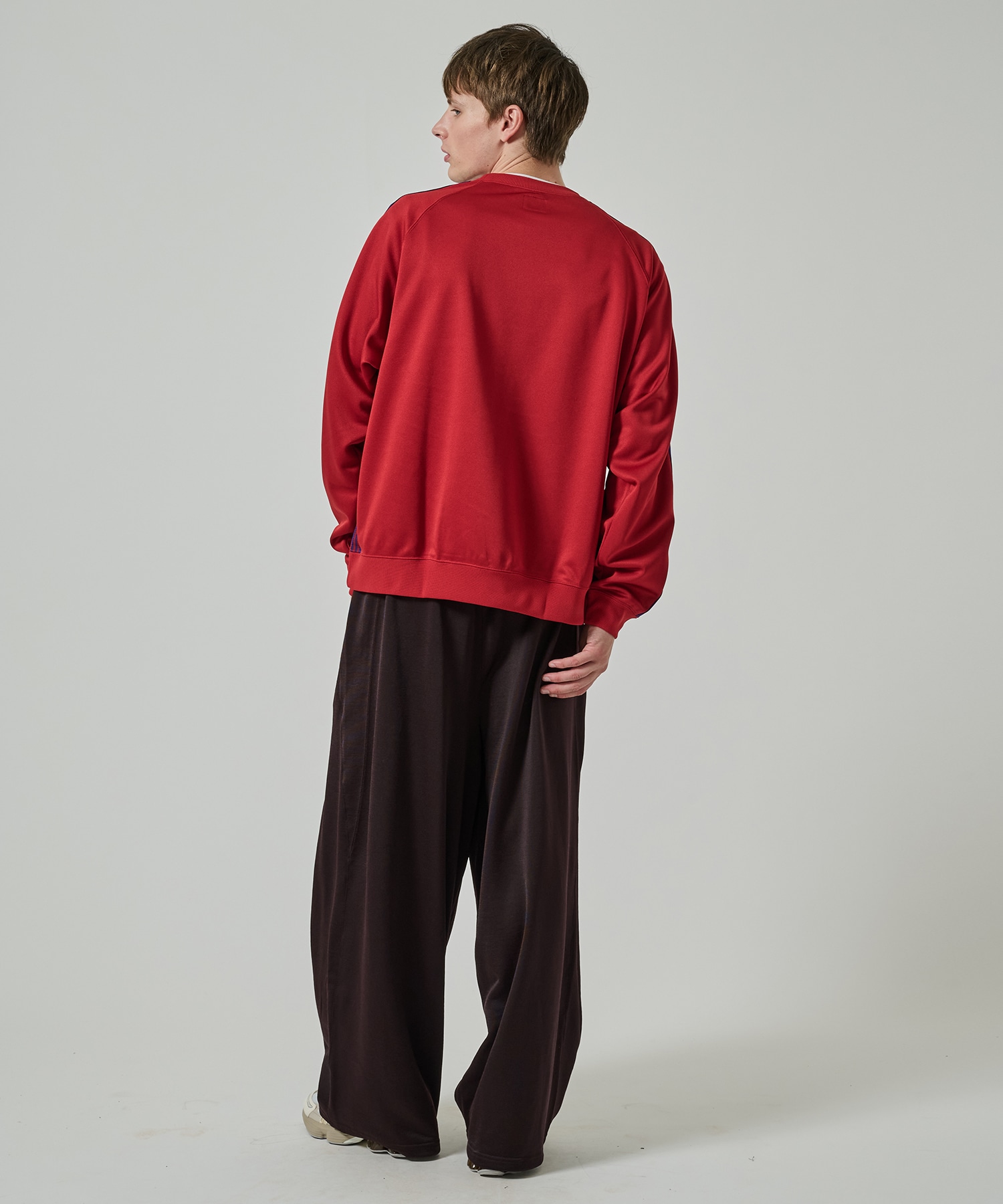Track Crew Neck Shirt - Poly Smooth NEEDLES