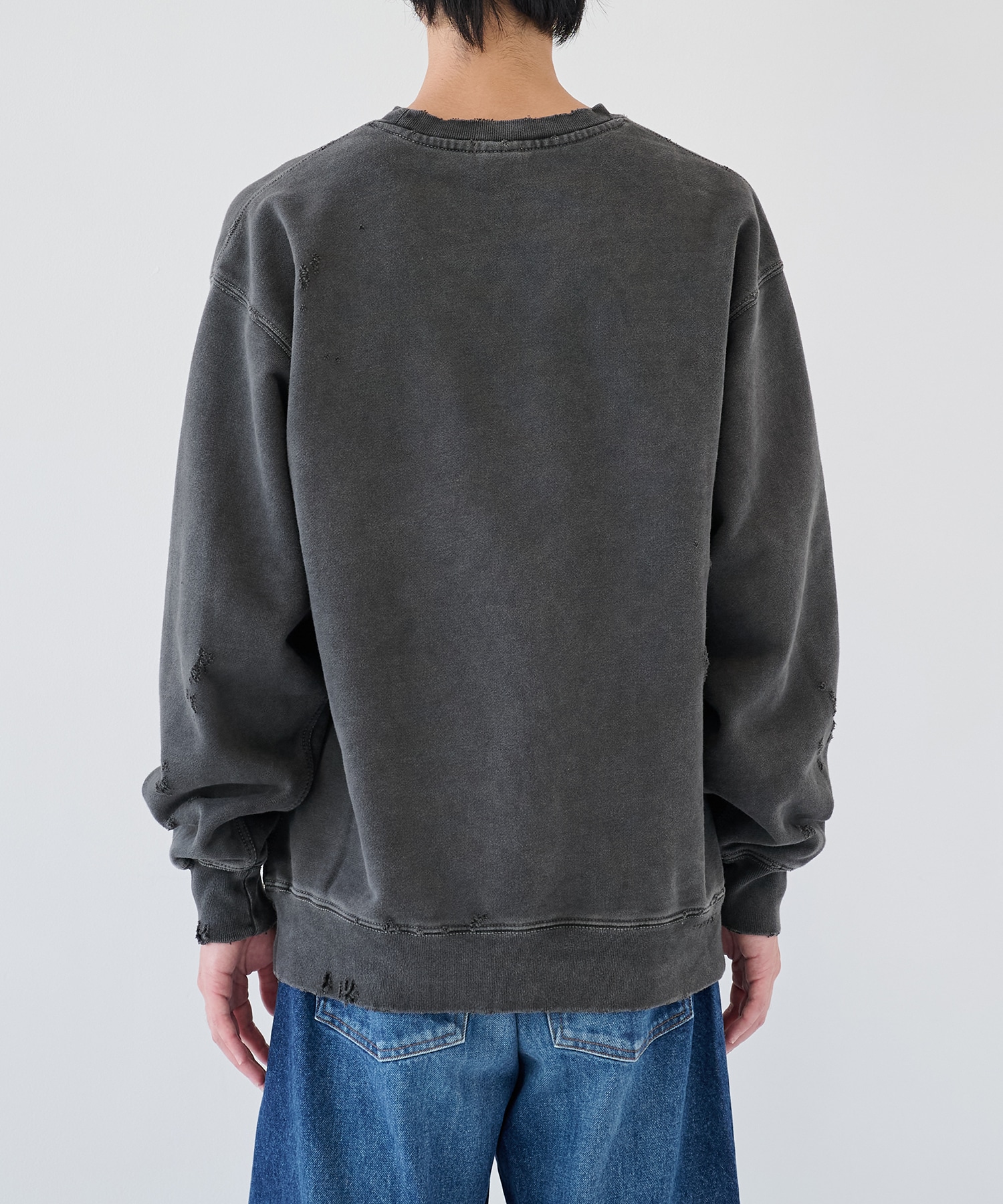 DAMAGE PIGMENT SWEAT CREW JieDa