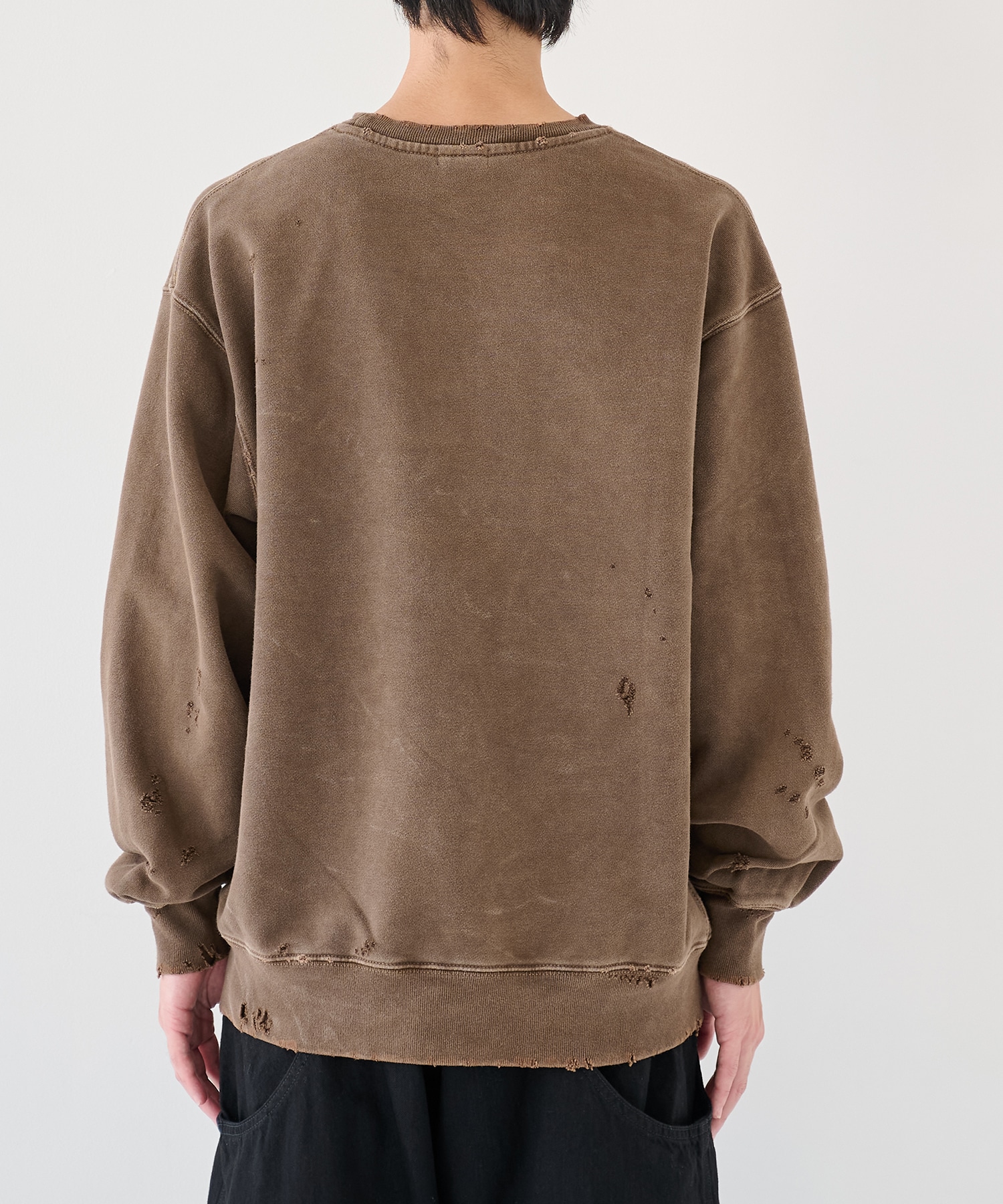 DAMAGE PIGMENT SWEAT CREW JieDa