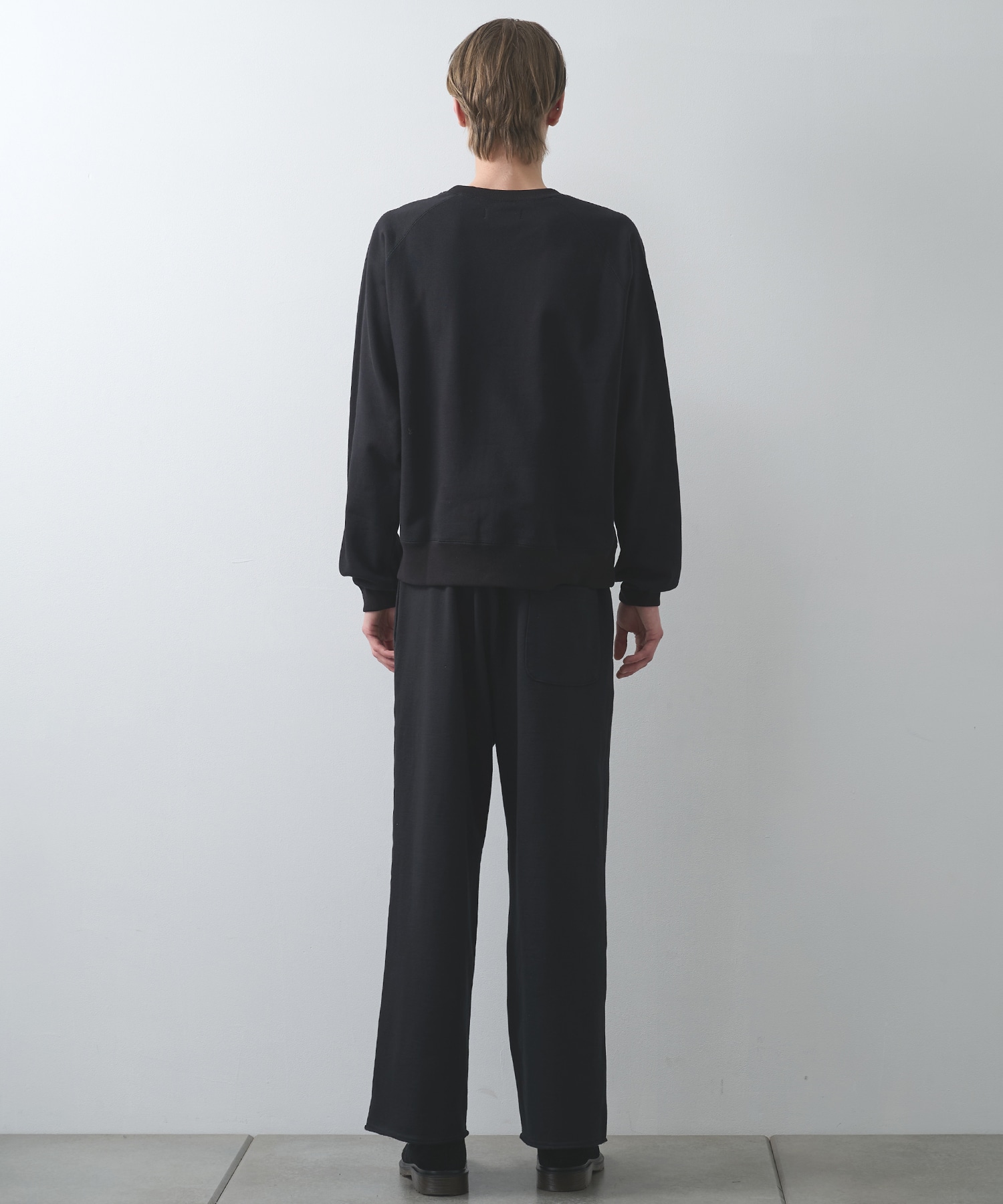 リサイクルスビンオーガニックコットン裏毛 / ラグランクルーネック MARKAWARE/marka