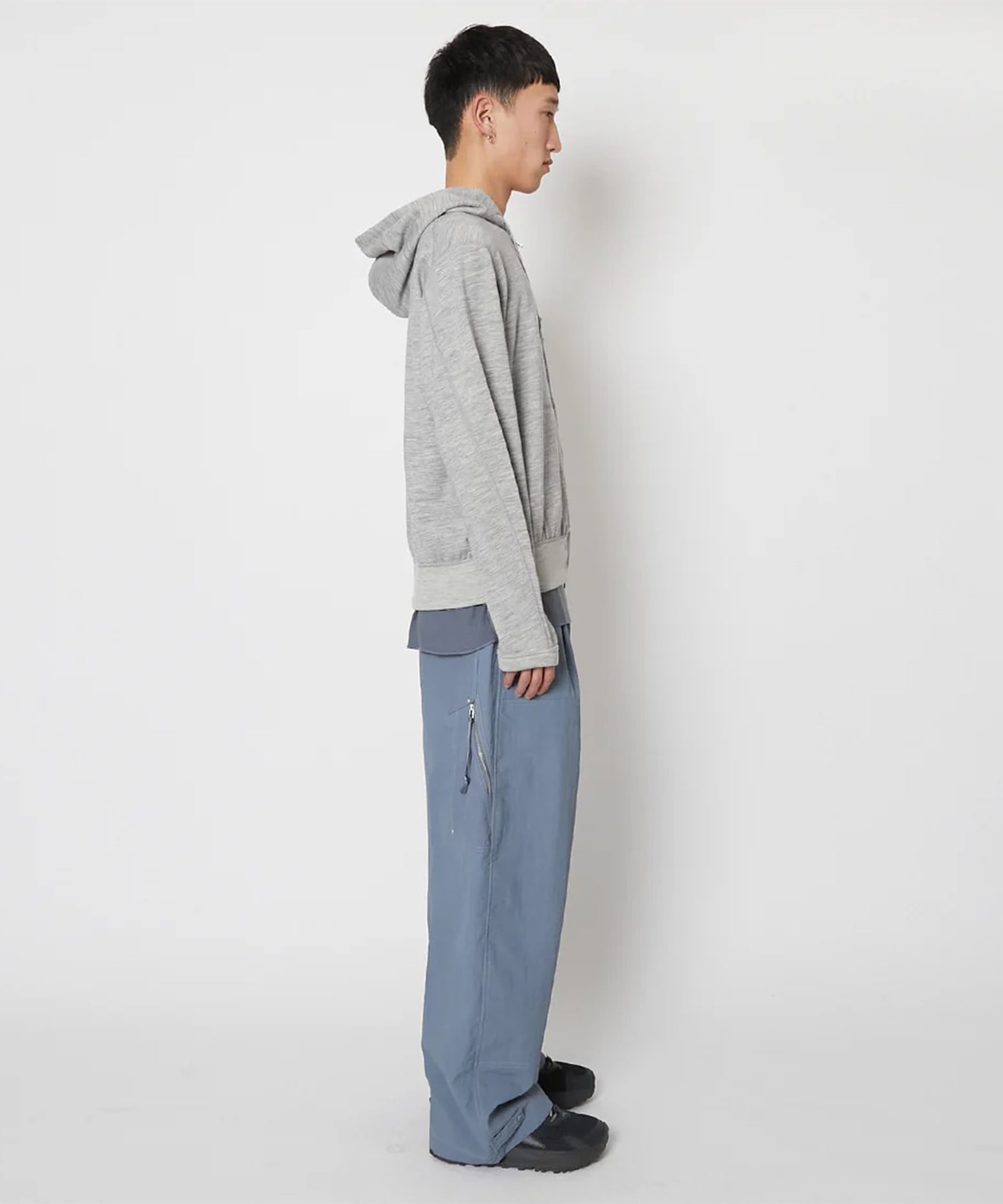 Super 140s /130s Melino Wool Zip Up Parka Product Twelve