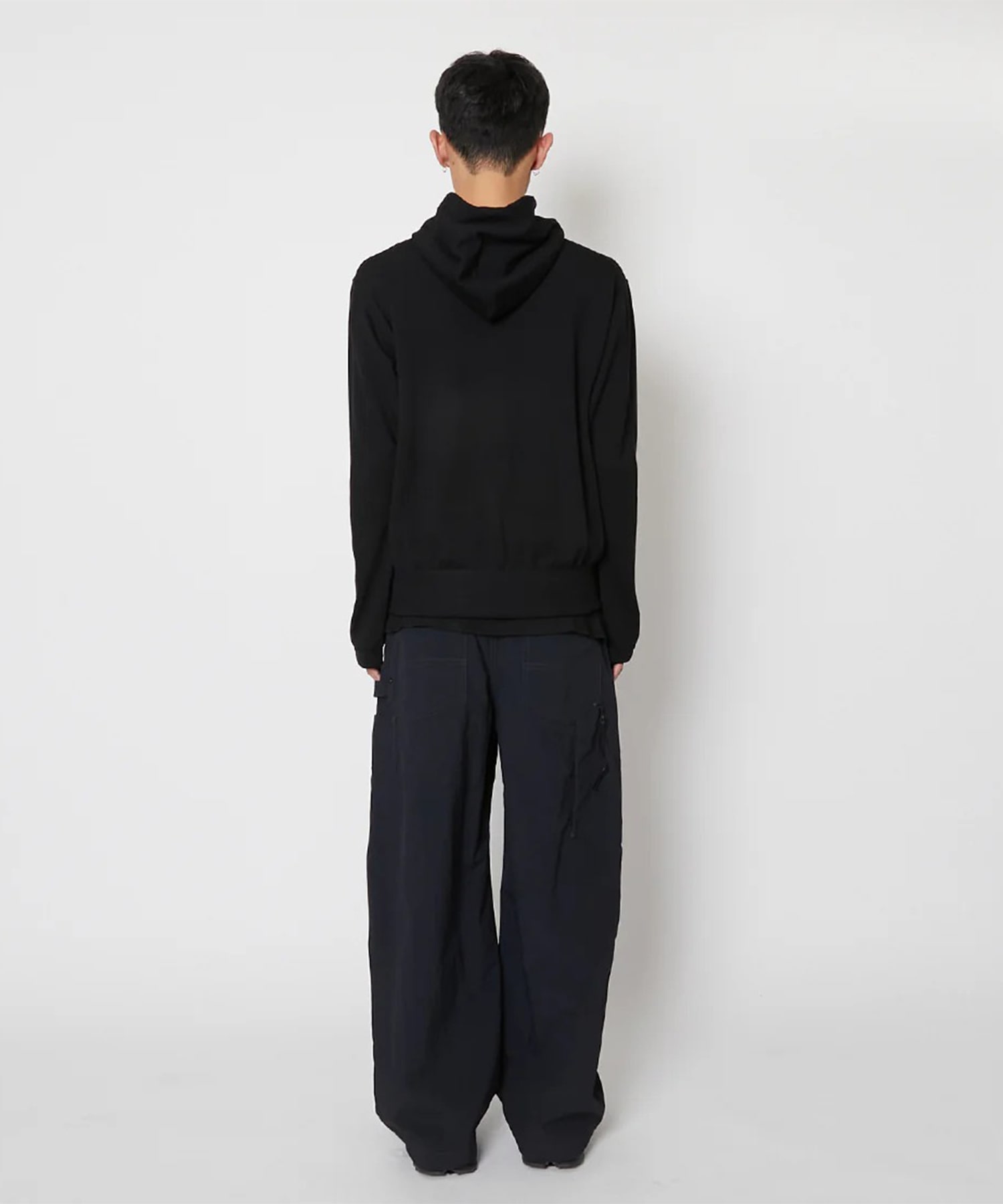 Super 140s /130s Melino Wool Zip Up Parka Product Twelve