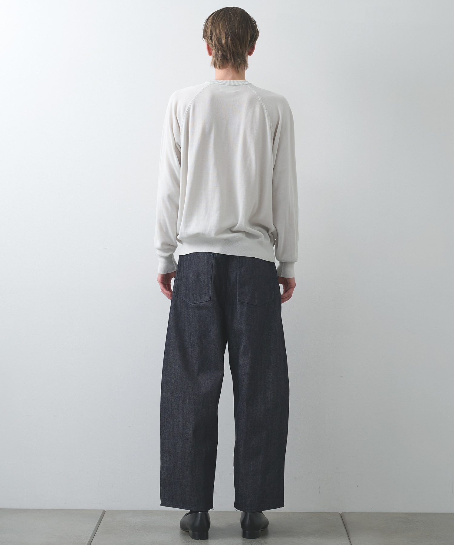 Cotton/silk pullover STILL BY HAND