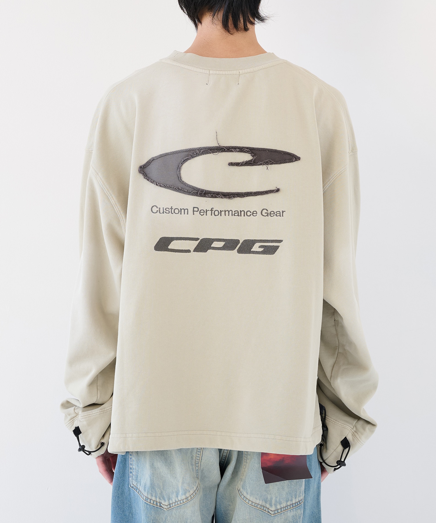 別注 CPG LOGO FADE SWEAT CREW CPG