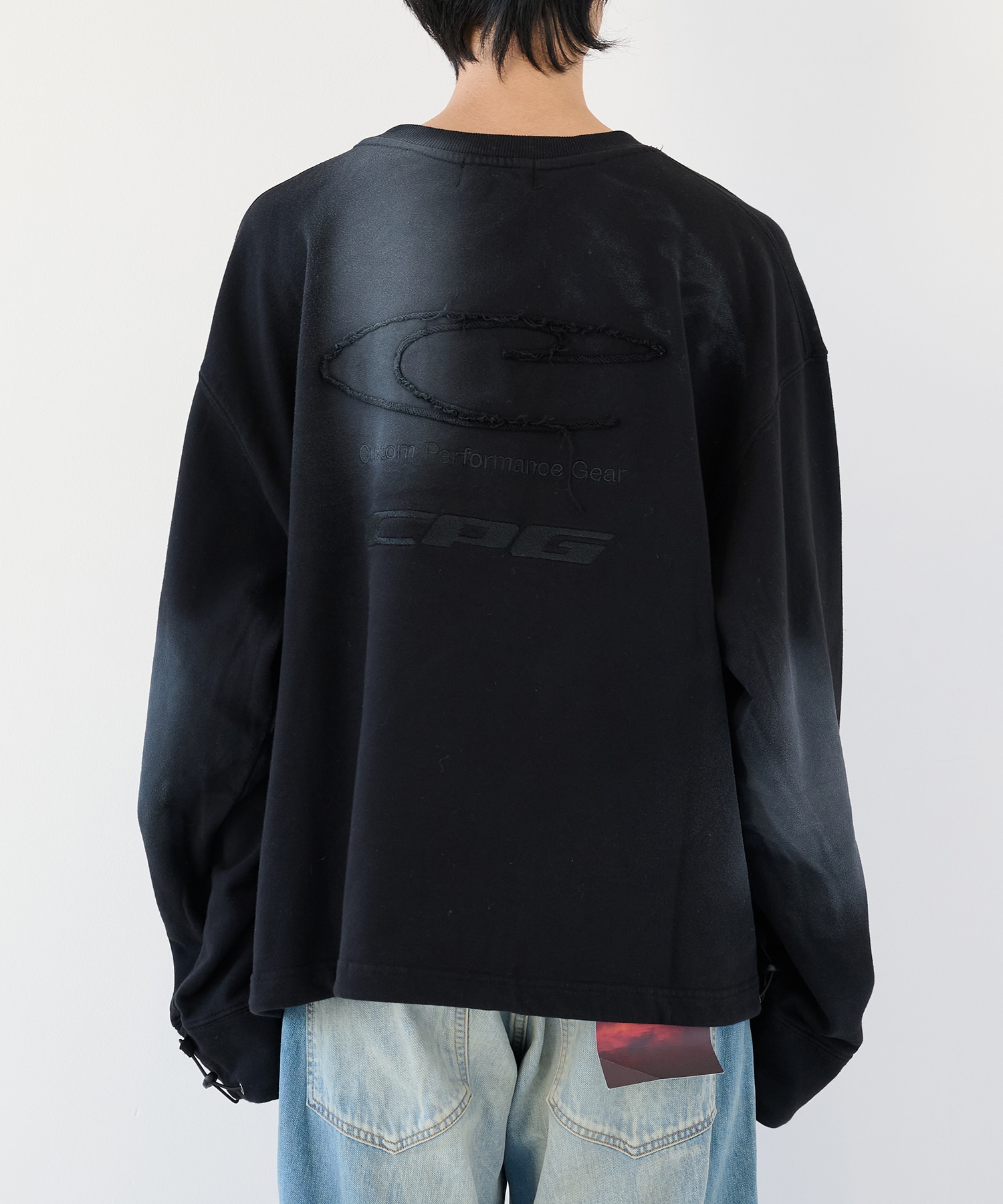 別注 CPG LOGO FADE SWEAT CREW CPG