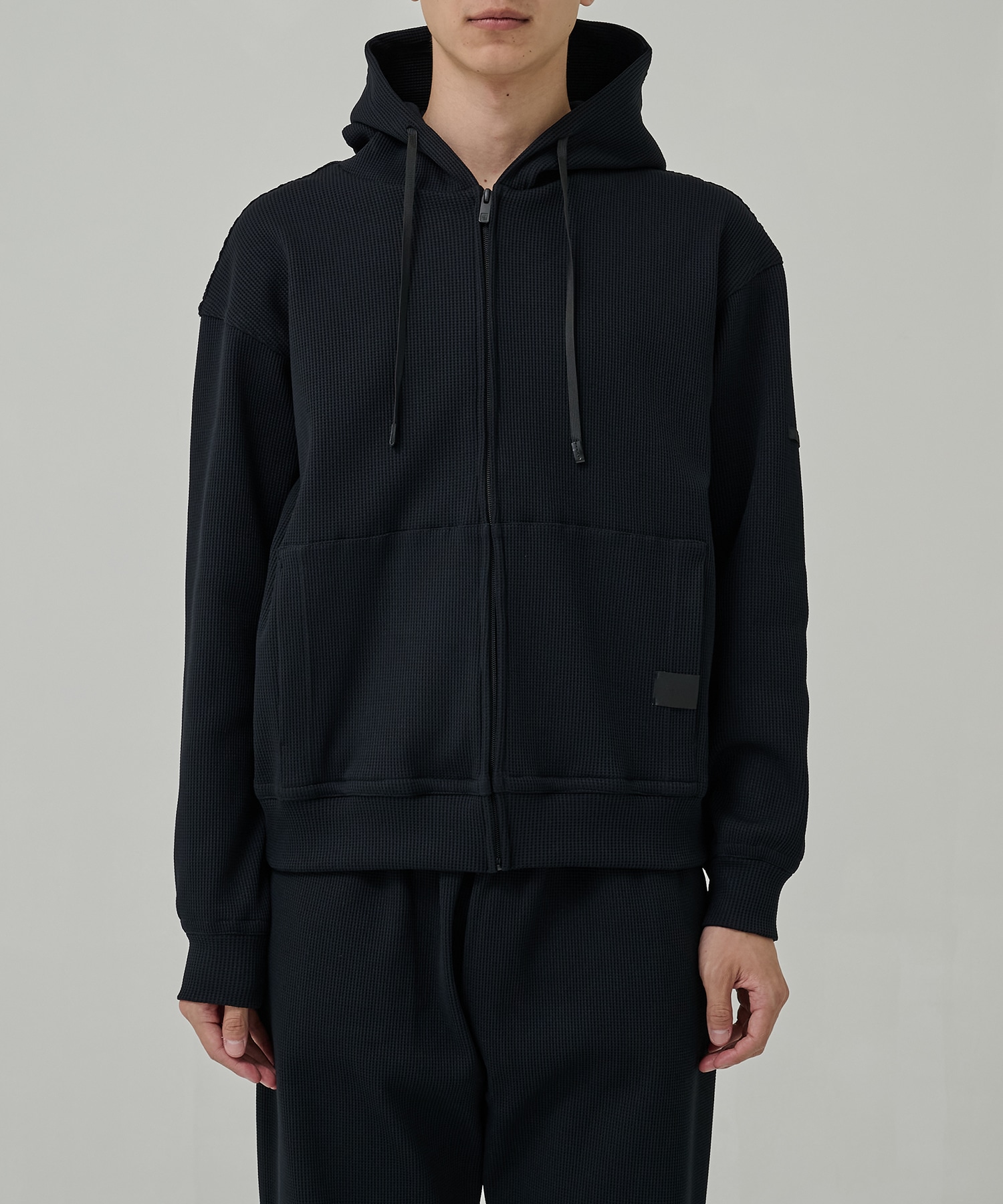 別注 WAFFLE ZIP UP HOODIE N.HOOLYWOOD