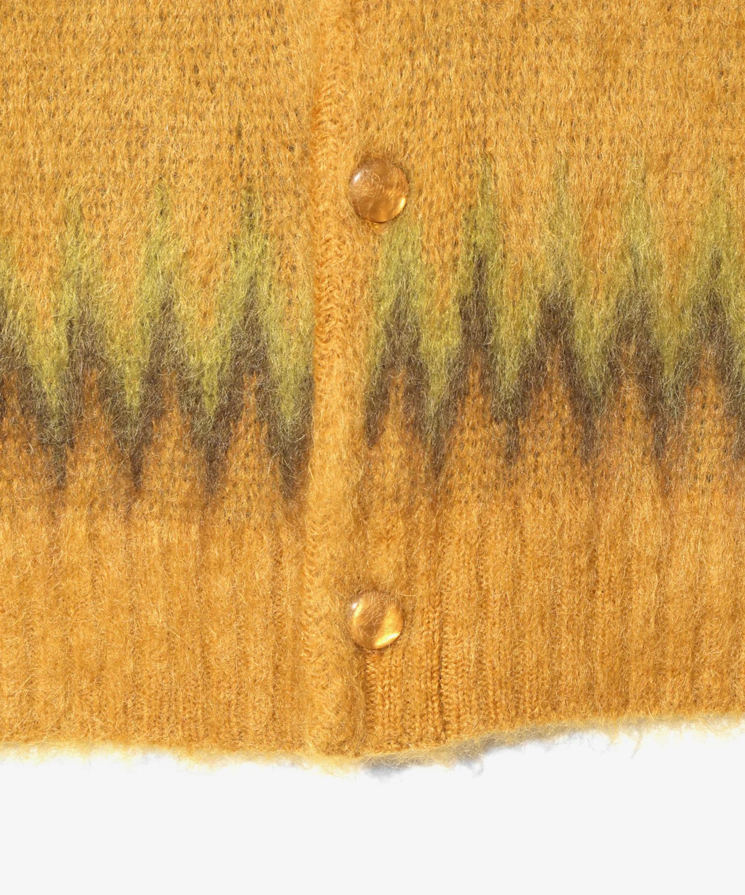 Mohair Cardigan - Argyle NEEDLES