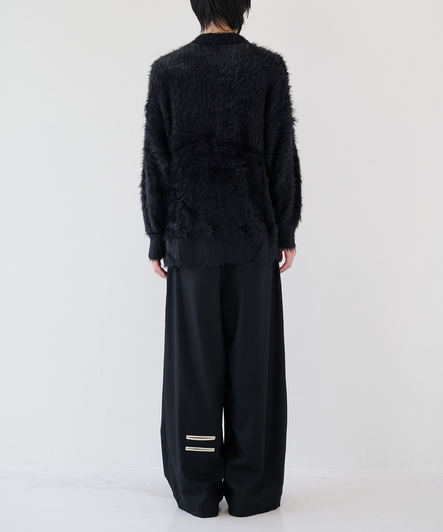 シャギーニットシャツ SHAREEF