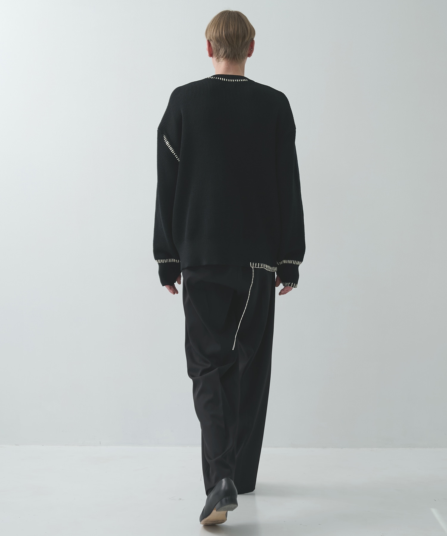 別注OFFICE CREW CARDIGAN OUAT