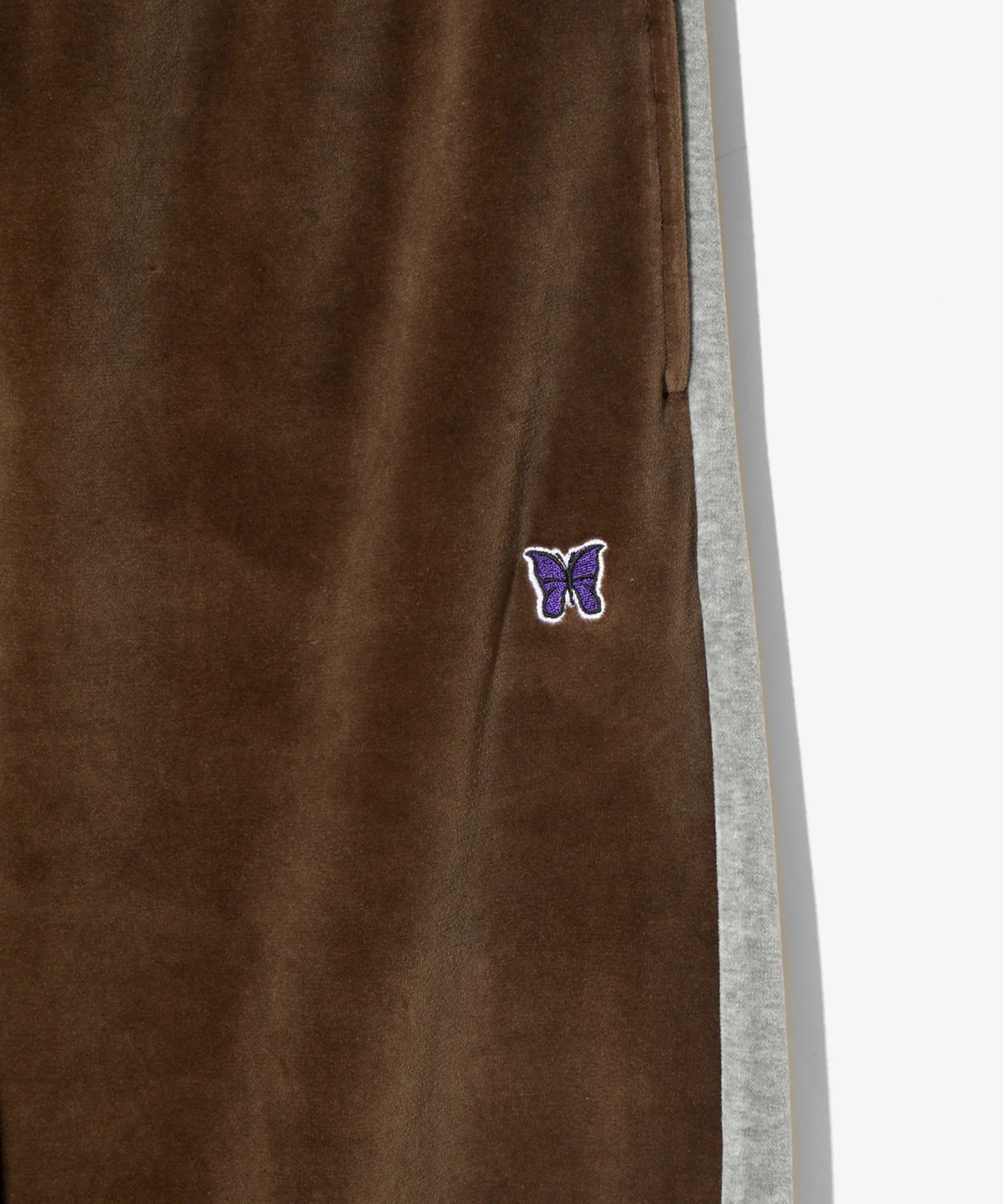 Side Line Sweat Pant - C/PE Velour NEEDLES