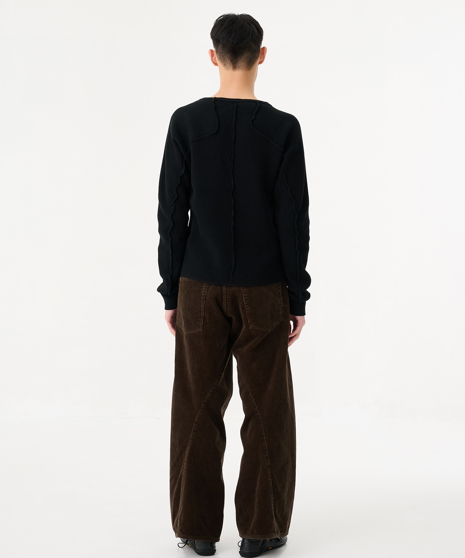 3D TWISTED WIDE LEG 5P PANTS NVRFRGT