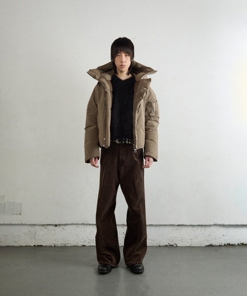 3D TWISTED WIDE LEG 5P PANTS NVRFRGT