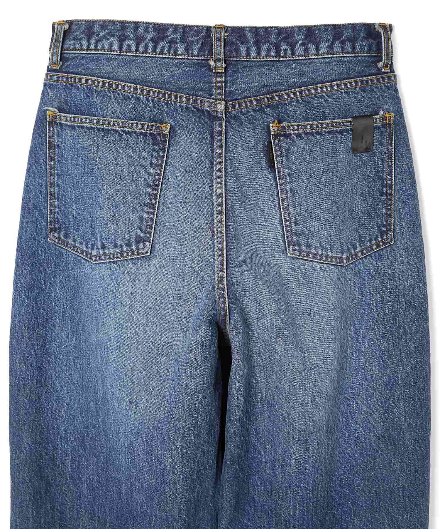 2252-CP25-009 WIDE DENIM PANTS WASHED N.HOOLYWOOD