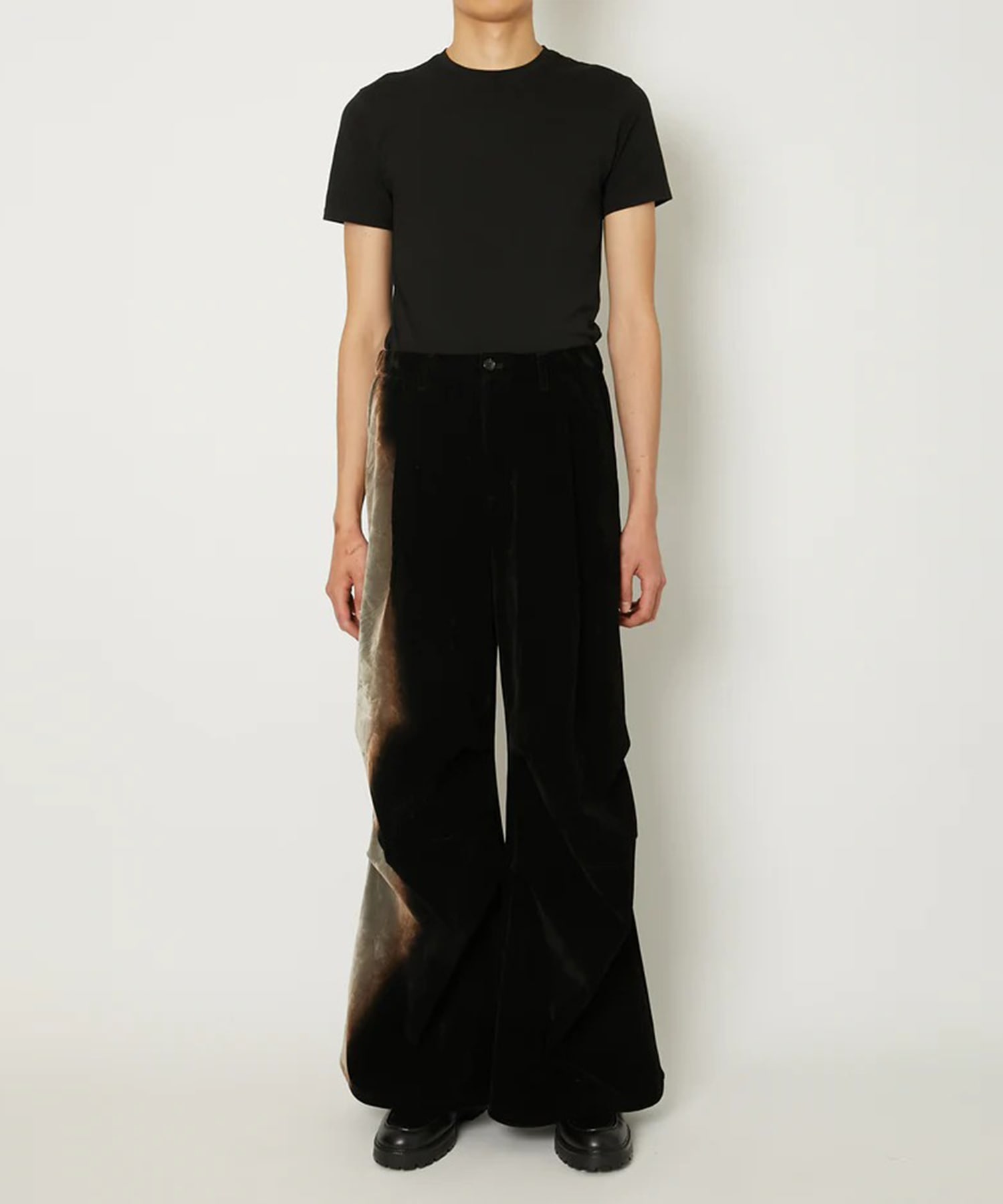 GRADATION PILE DESIGN EASY PANTS TAAKK