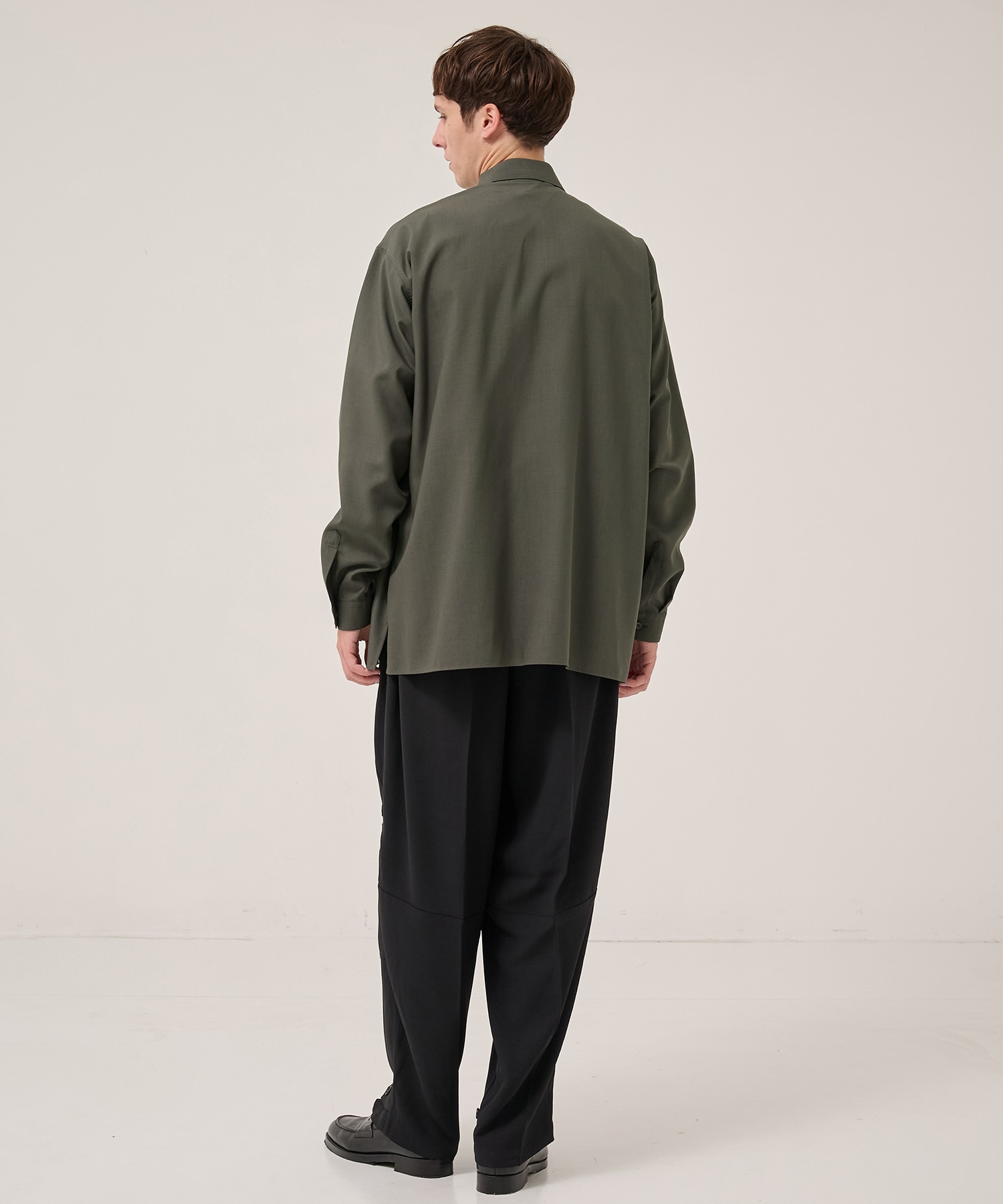 別注 MERANGE TWILL MILITARY DOUGI PANTS RAINMAKER