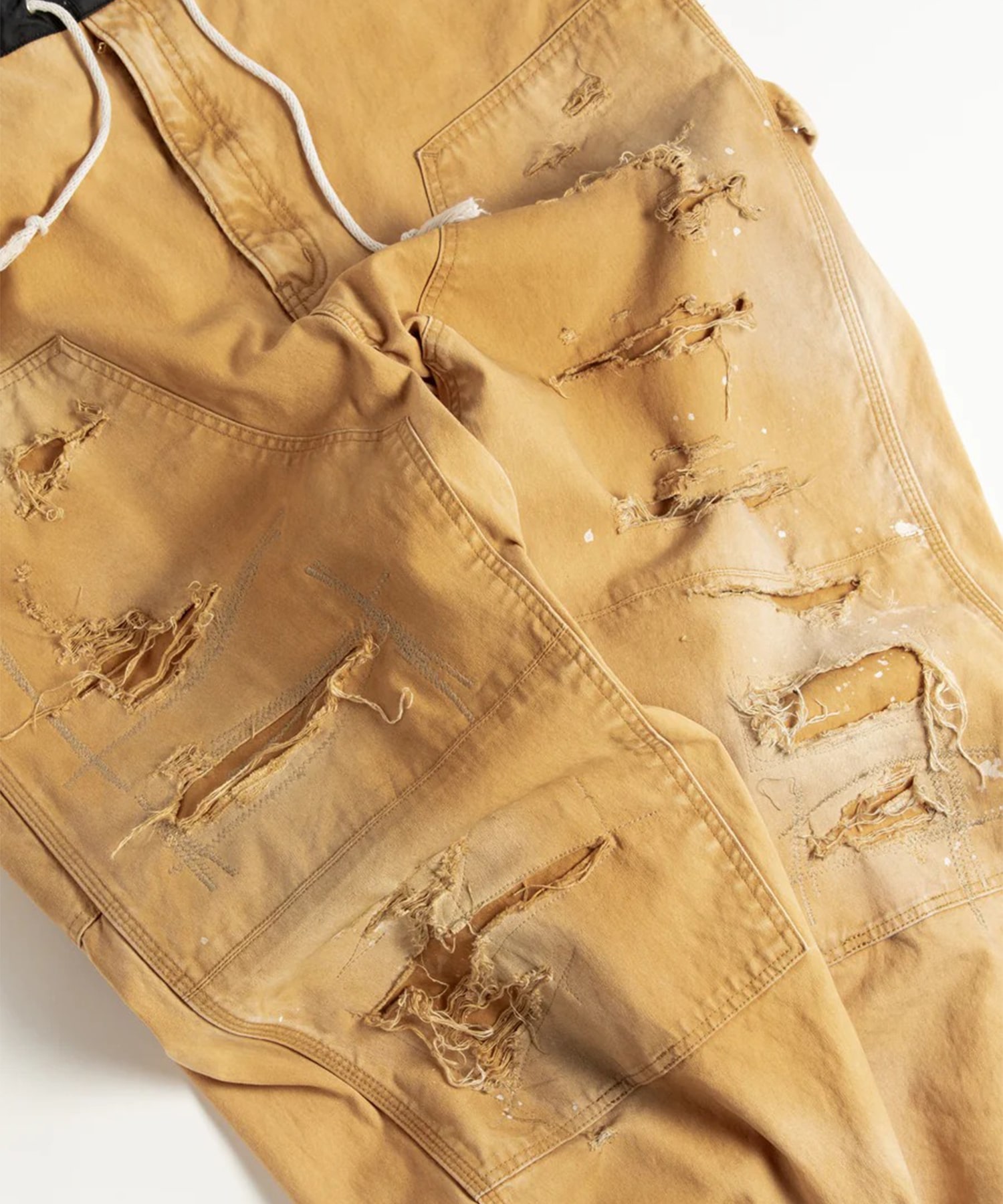 REMAKED DOUBLE KNEE DUCK PAINTER PANTS ANACHRONORM