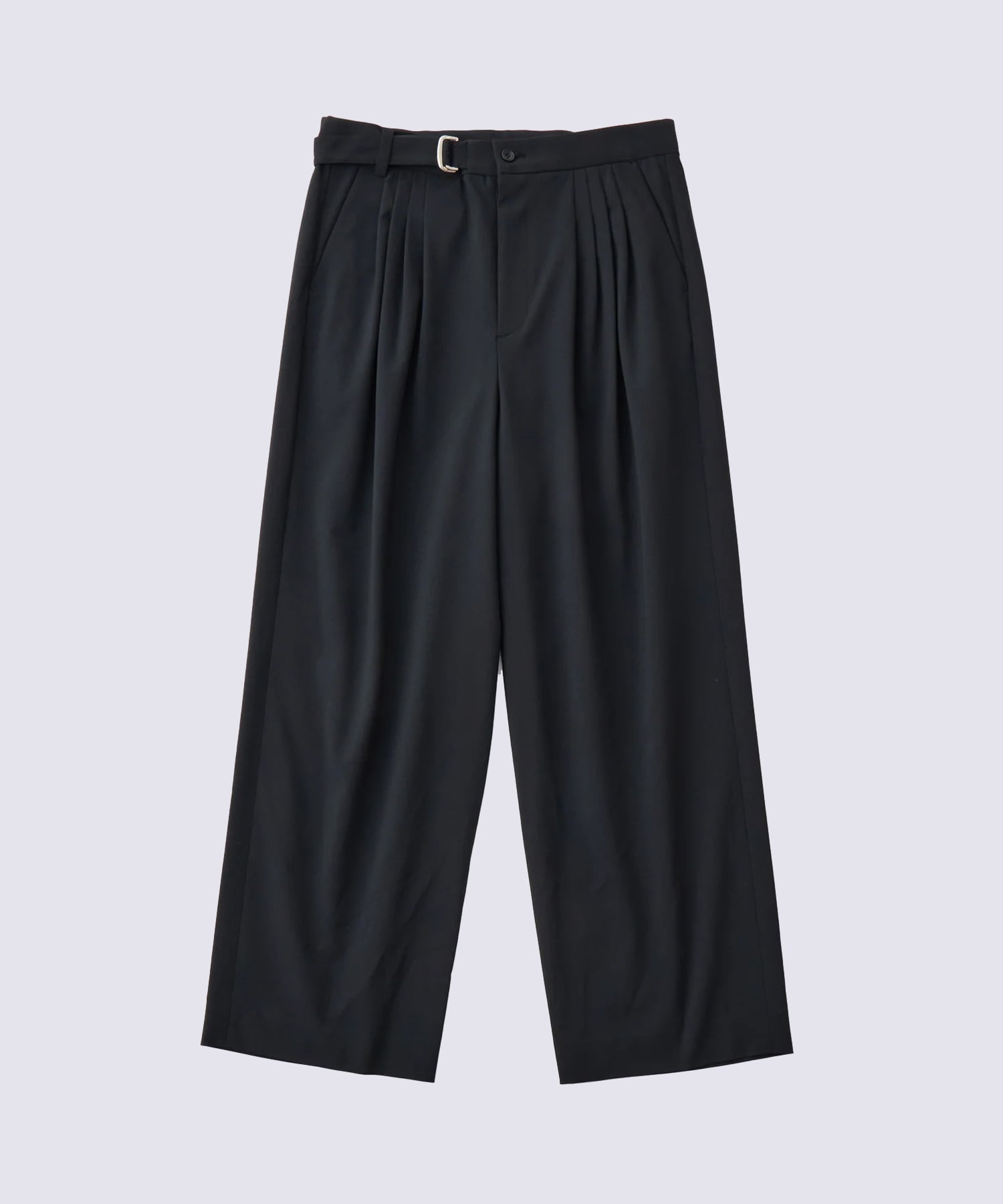 SOLOTEX 4 TUCK WIDE PANTS White Mountaineering