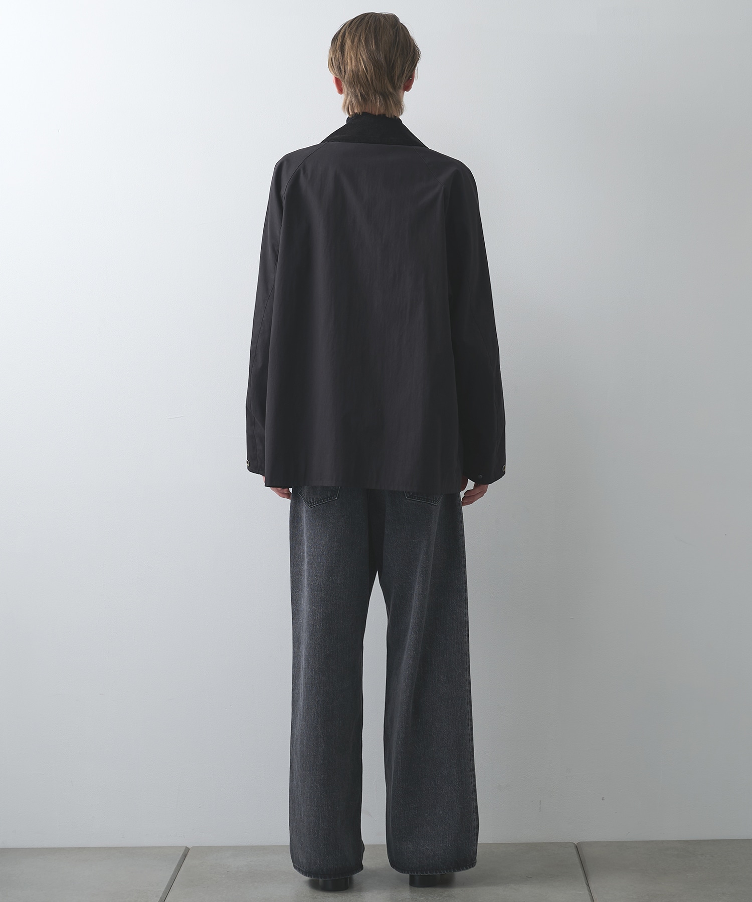 オーガニックコットン 13.5oz セルビッチデニム / ワイドレッグジーンズ MARKAWARE/marka