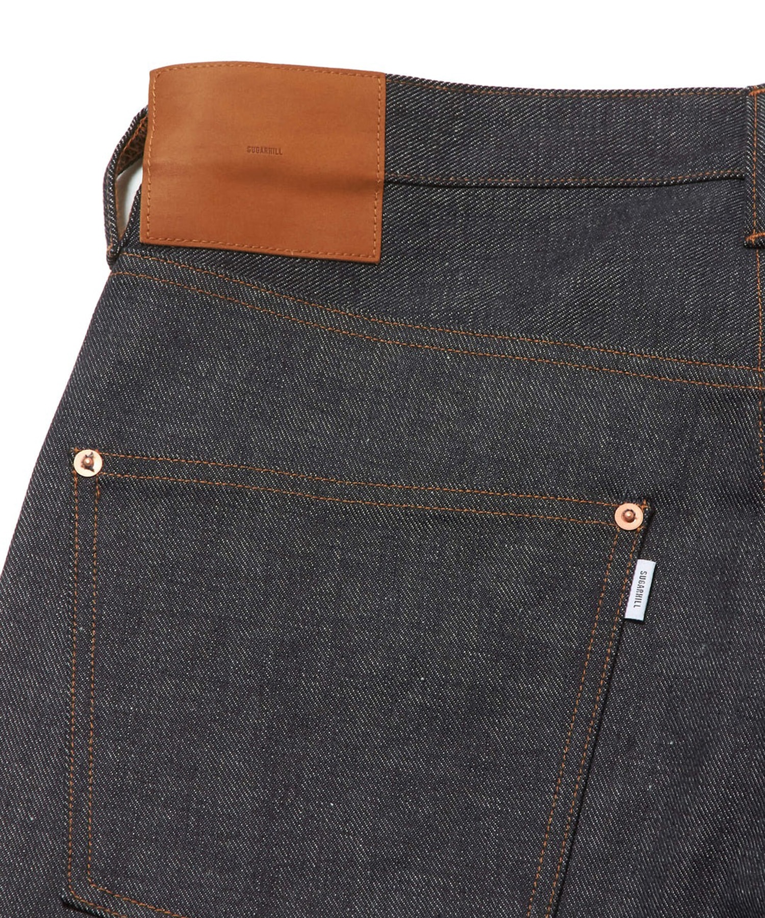 MODERN DENIM PANTS WIDE CUT SUGARHILL