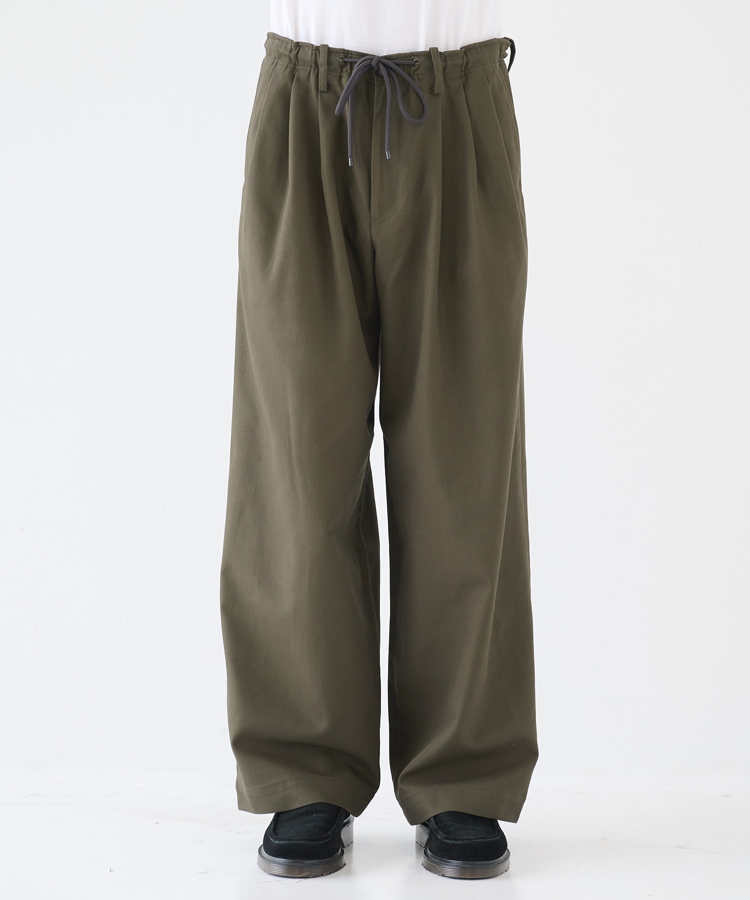 別注 TRIPLE PLEATED EASY TROUSERS MARKAWARE/marka