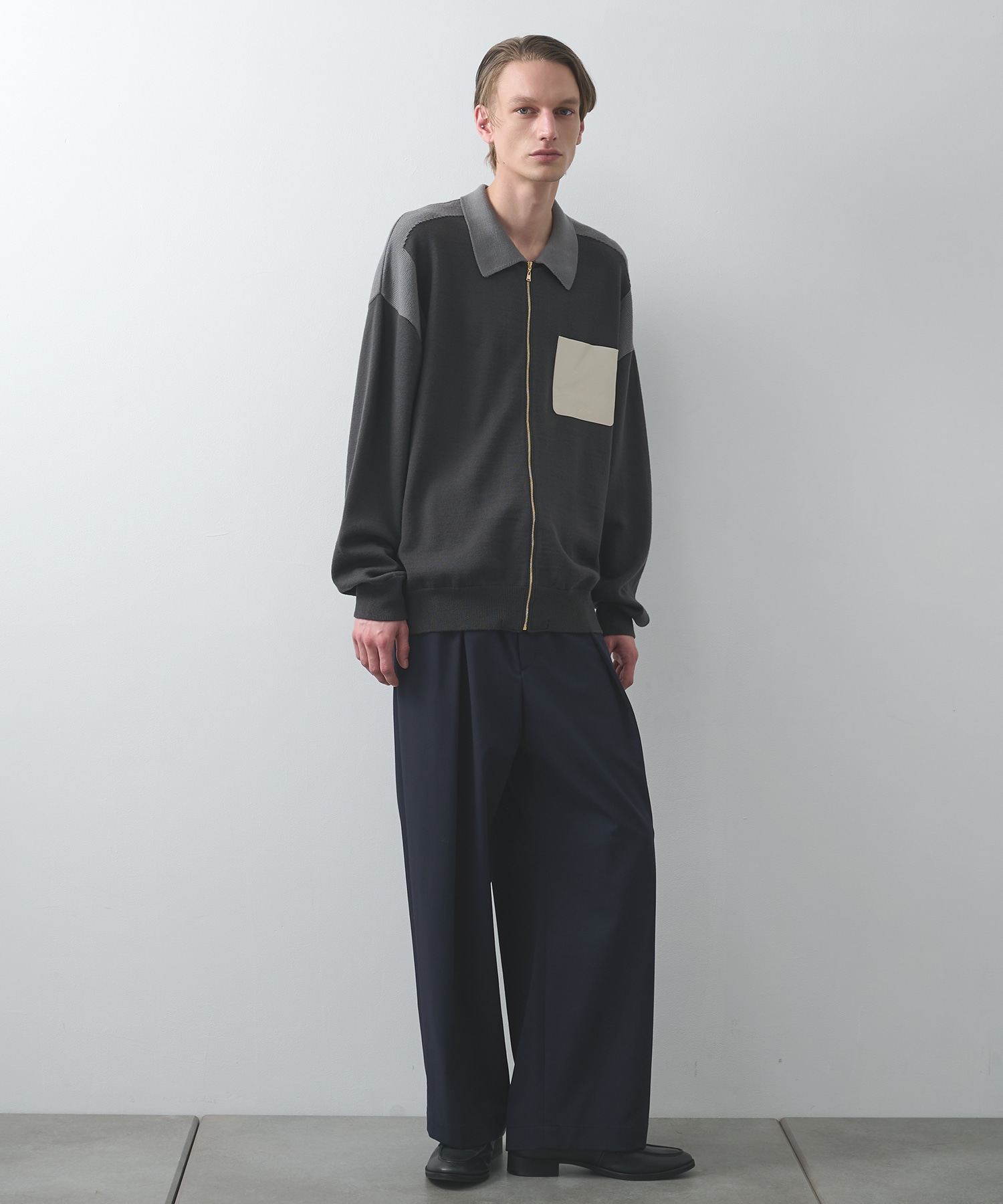 別注 Wool Wide Pants CULLNI