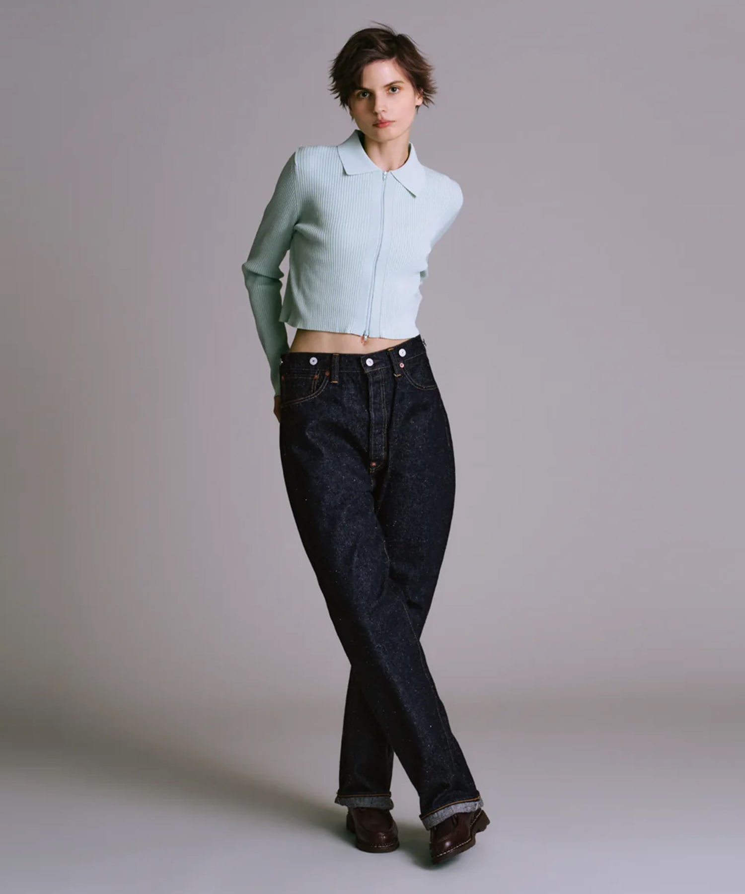 1942 LV JEANS ONE-WASHED New Manual
