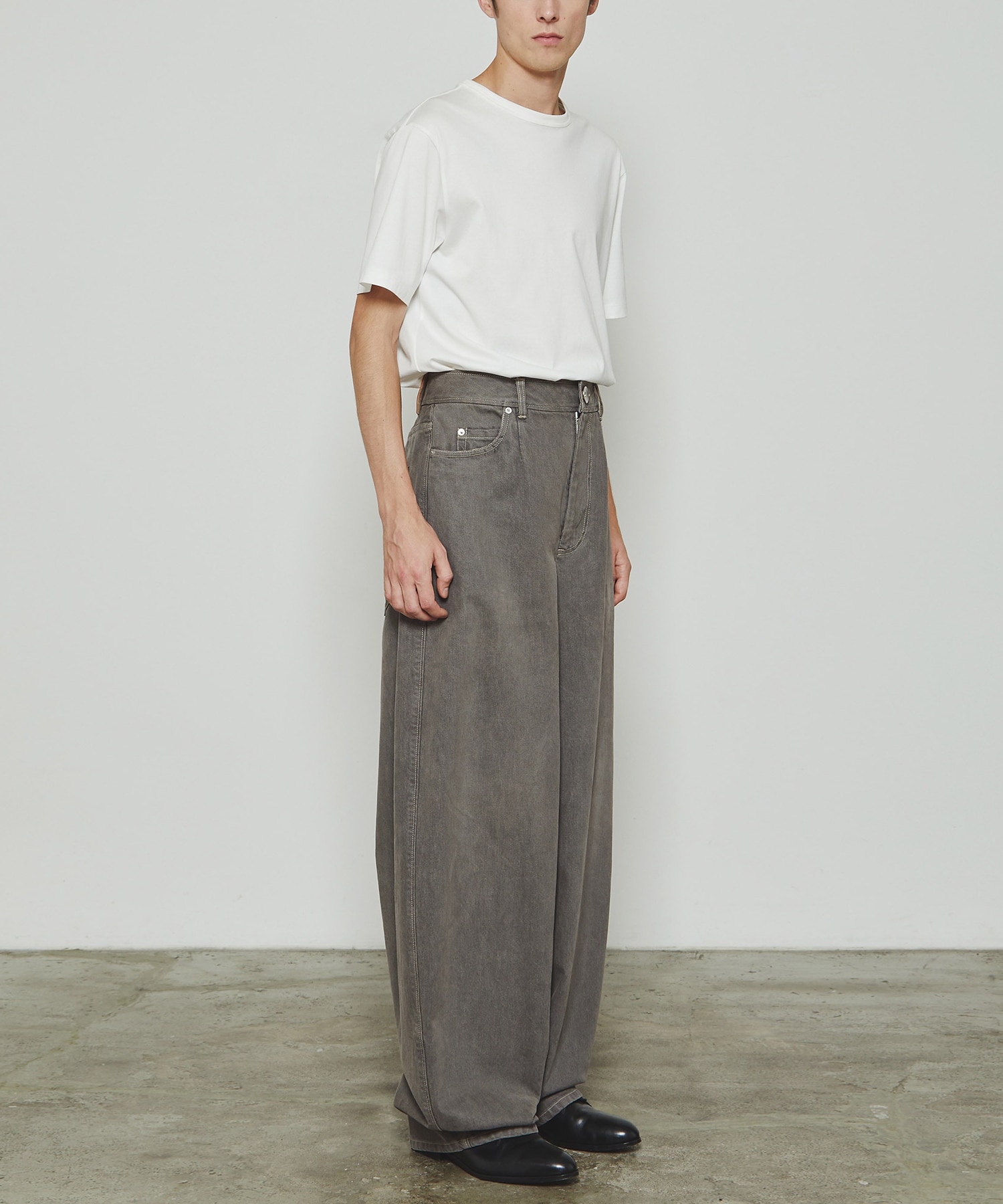 RERACS BARREL DENIM PANTS THE RERACS