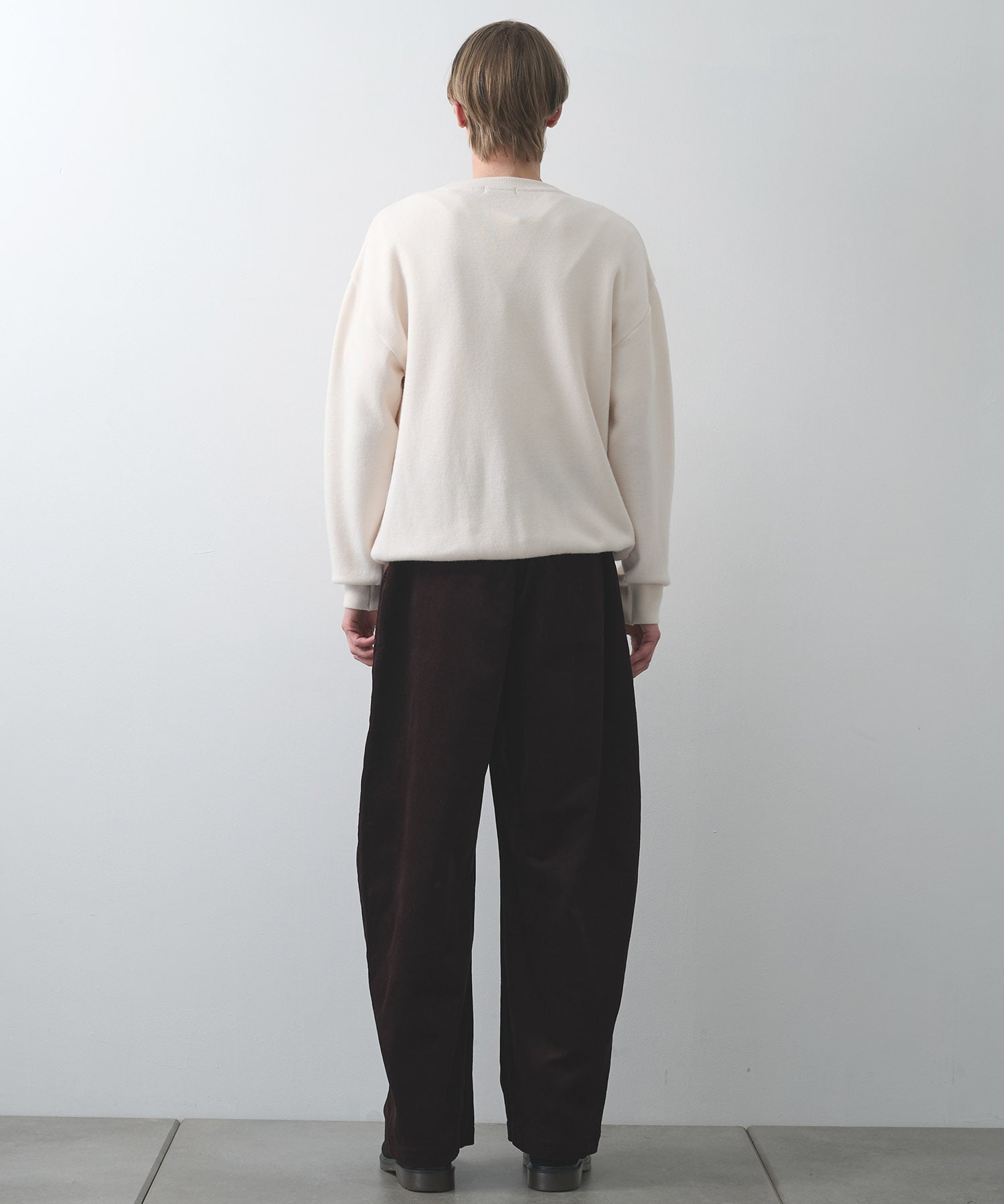 CORDUROY WIDE PANTS STUDIOUS