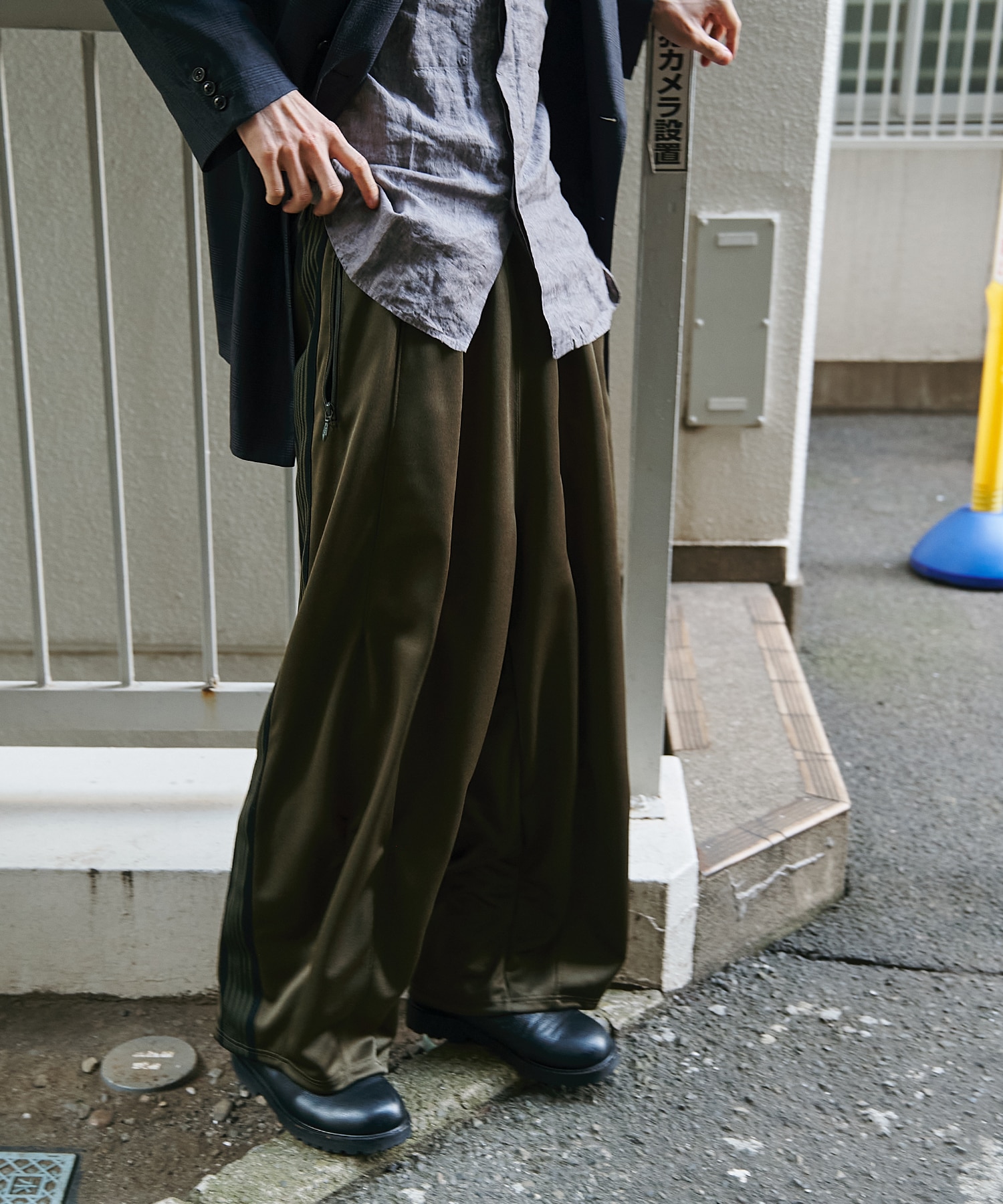別注 H.D. Track Pant - Poly Smooth NEEDLES